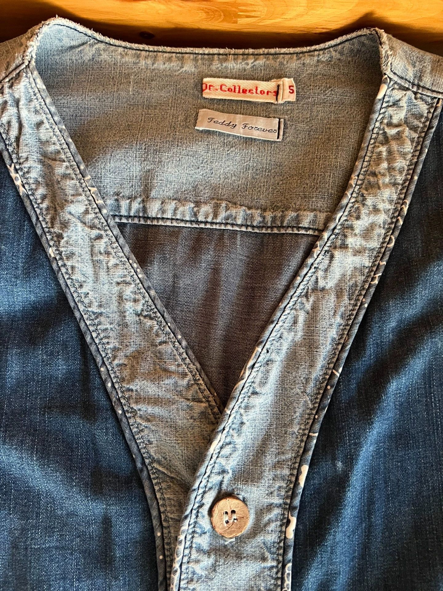 Wtaps Dr. Collectors USA Patch Indigo Distressed 9Sleeve Haori Size US S / EU 44-46 / 1 - 9 Thumbnail