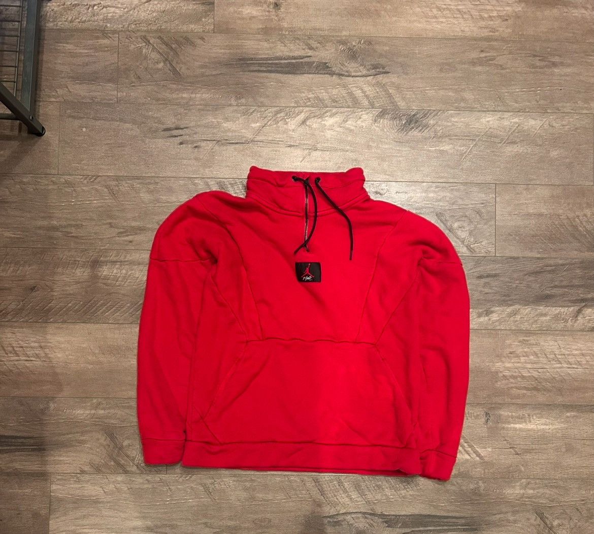 Jordan Brand 2018 Red Jordan half zip up fleece Size US L / EU 52-54 / 3 - 1 Thumbnail
