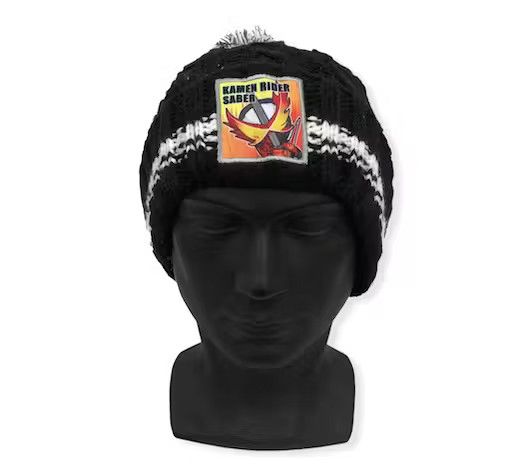 image of Cartoon Network x Hats Kamen Rider Cartoon Beanie Hat, Men's