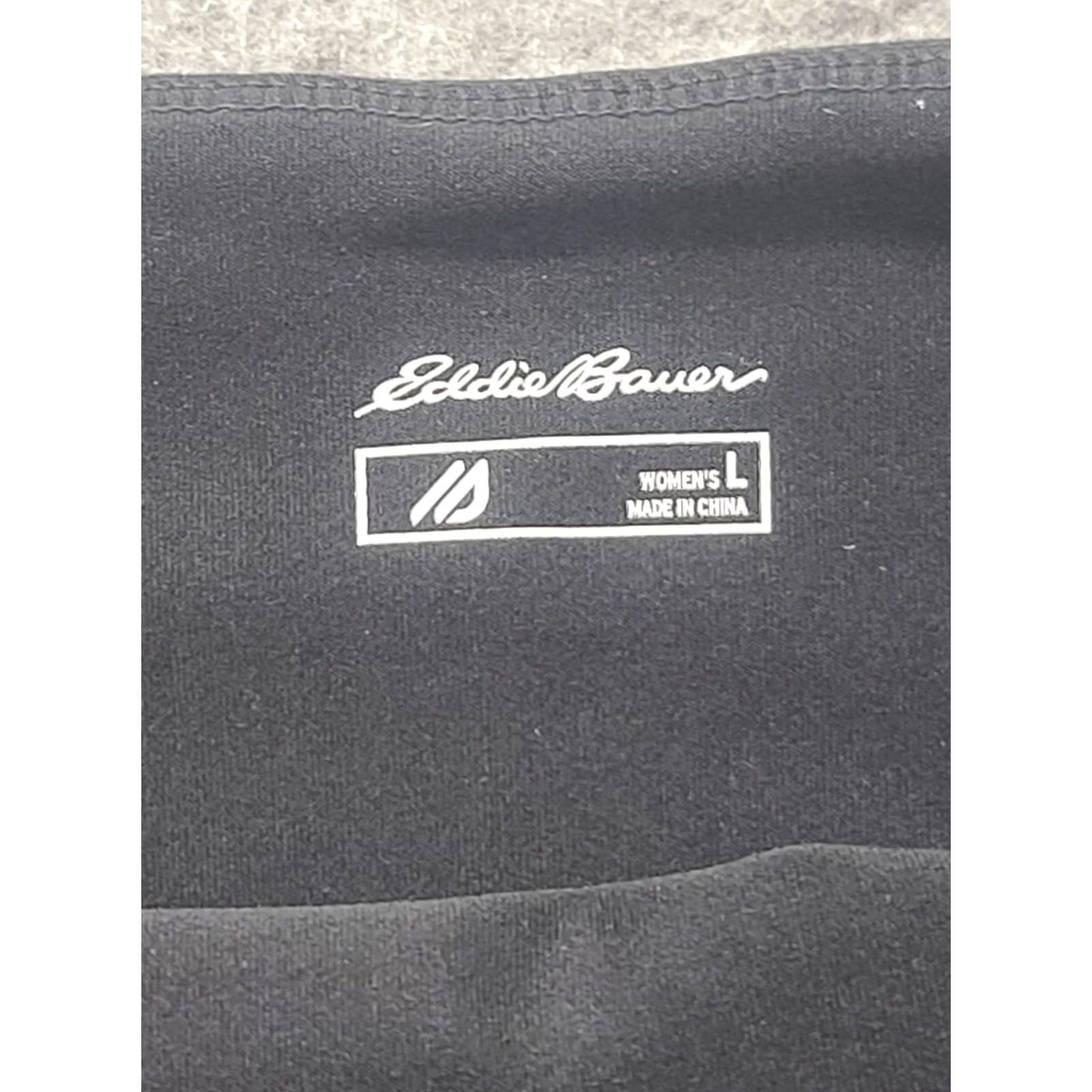 Eddie Bauer VINTAGE Eddie Bauer Active Leggings Womens L Slim Fit High Rise Zippered Pockets Size 36" / US 14 / IT 50 - 2 Thumbnail