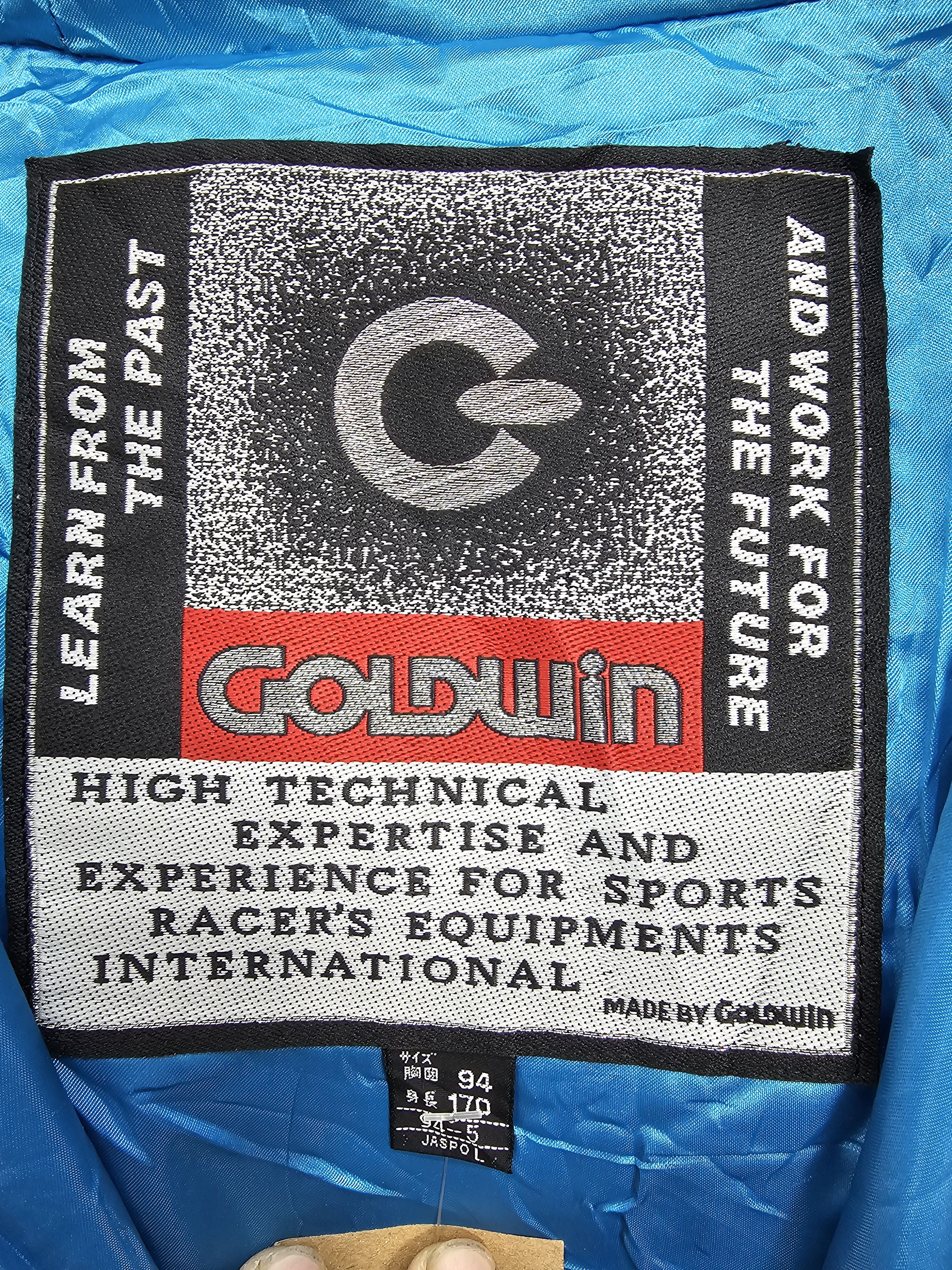 Goldwin Vtg GOLDWIN Stiped Aztec Abstrack Design Ski Jacket J0029 Size US L / EU 52-54 / 3 - 10 Thumbnail