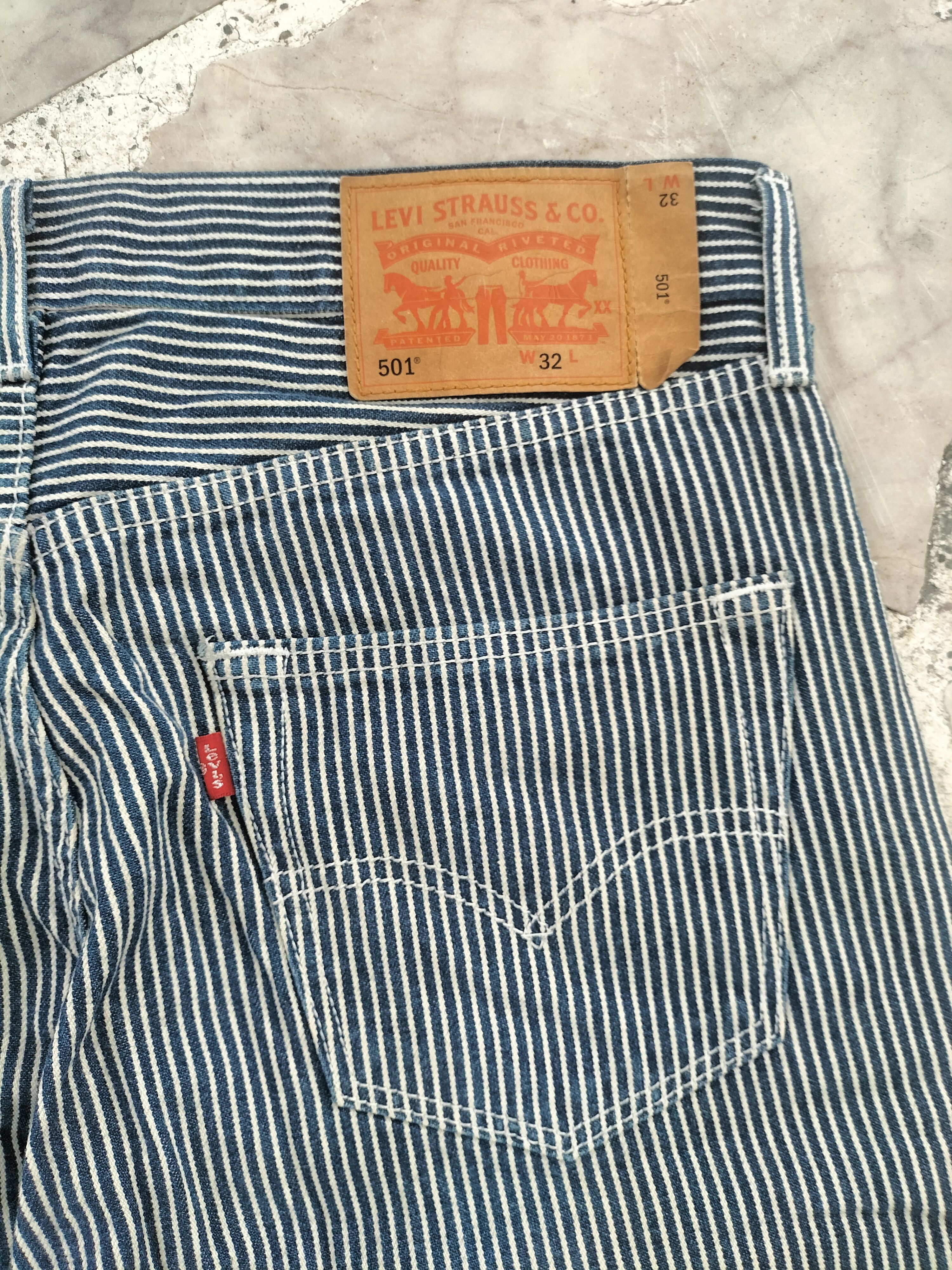 Levi's Levis 501 Short Pants Button Fly Size US 32 / EU 48 - 4 Thumbnail