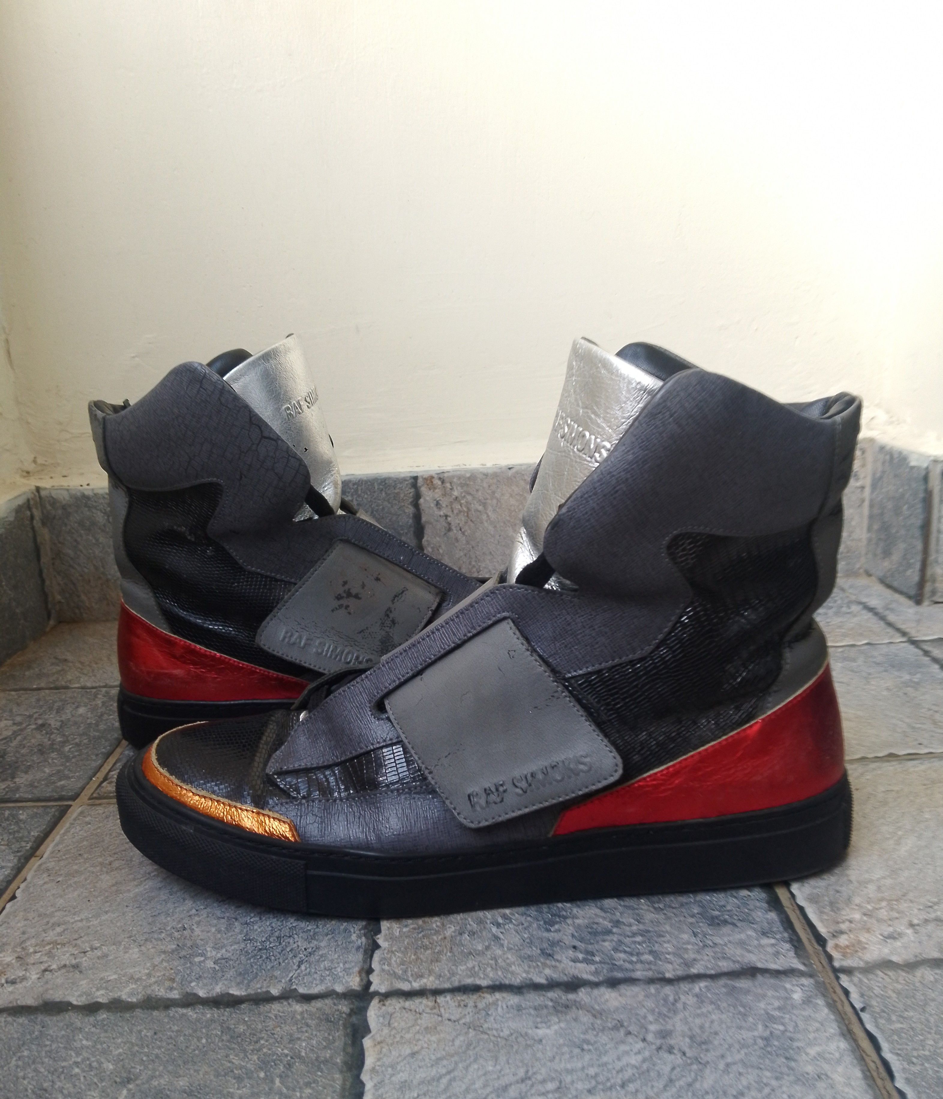 Raf Simons × Sterling Ruby Raf Simons x sterling Ruby high top trainers Size US 9 / EU 42 - 7 Thumbnail