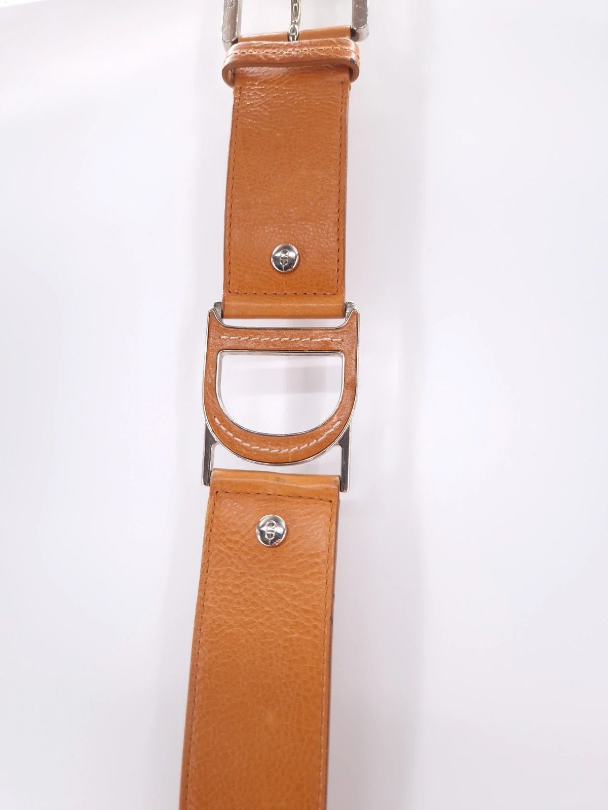 Dior Saddle CD Chrome Belt Size ONE SIZE - 7 Thumbnail