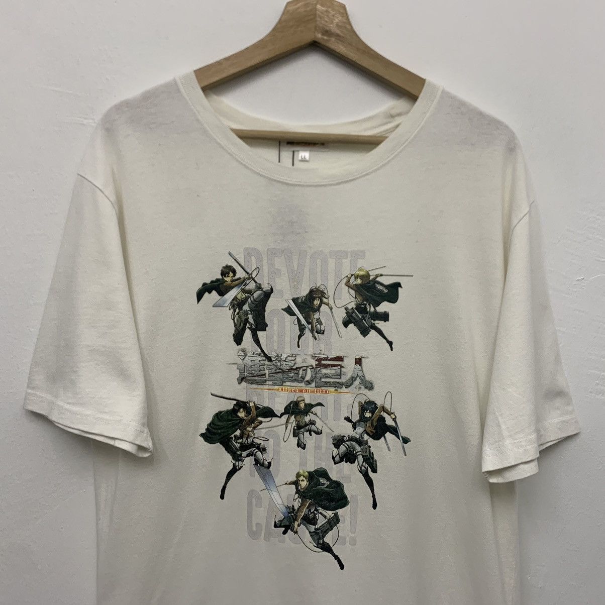 Japanese Brand Attack On Titan Anime t-shirt Size US M / EU 48-50 / 2 - 3 Thumbnail