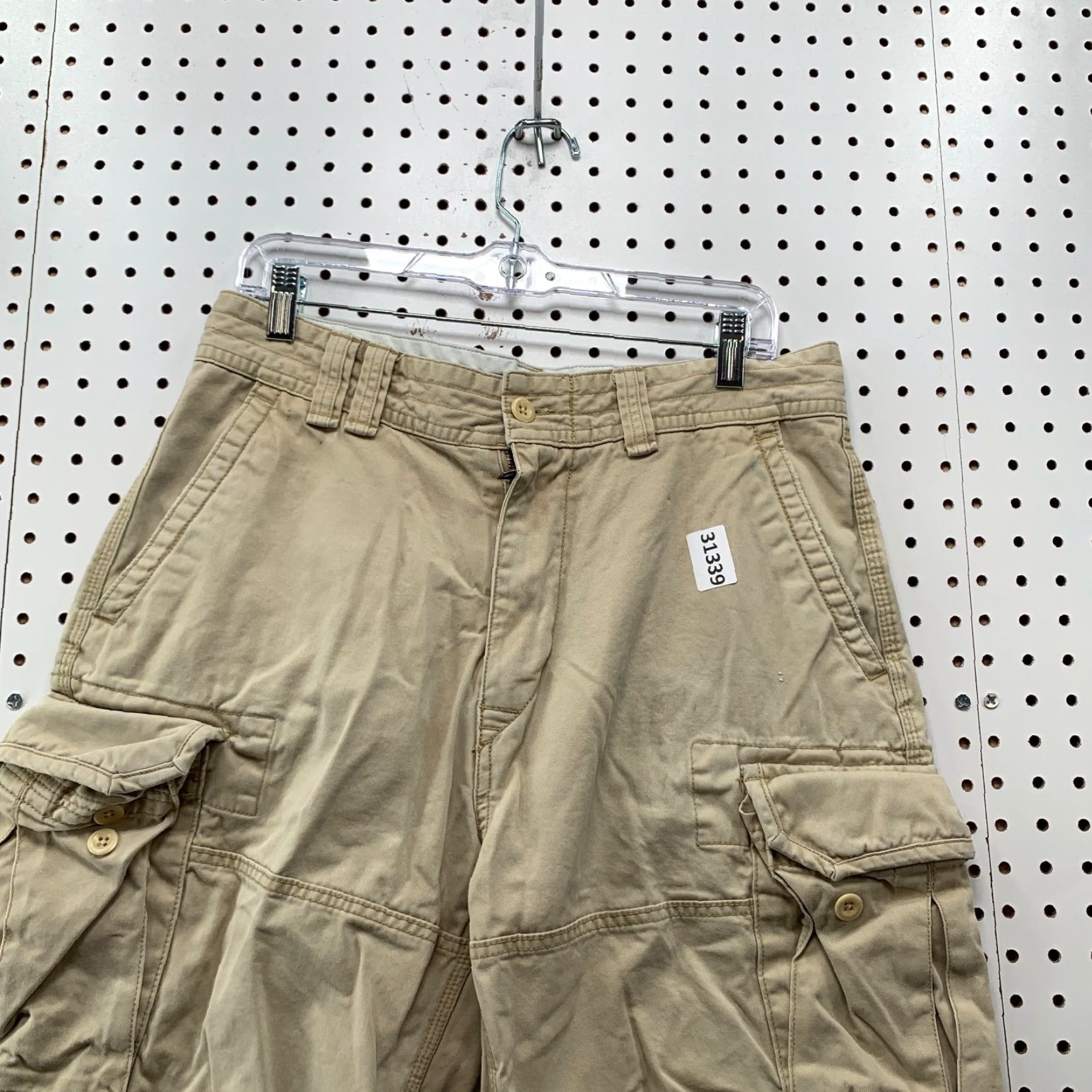 Polo Ralph Lauren Polo Ralph Lauren Cargo Shorts Mens Regular 33 Brown Canvas 10 Inseam Casuals Mens Size US XS / EU 42 / 0 - 2 Thumbnail
