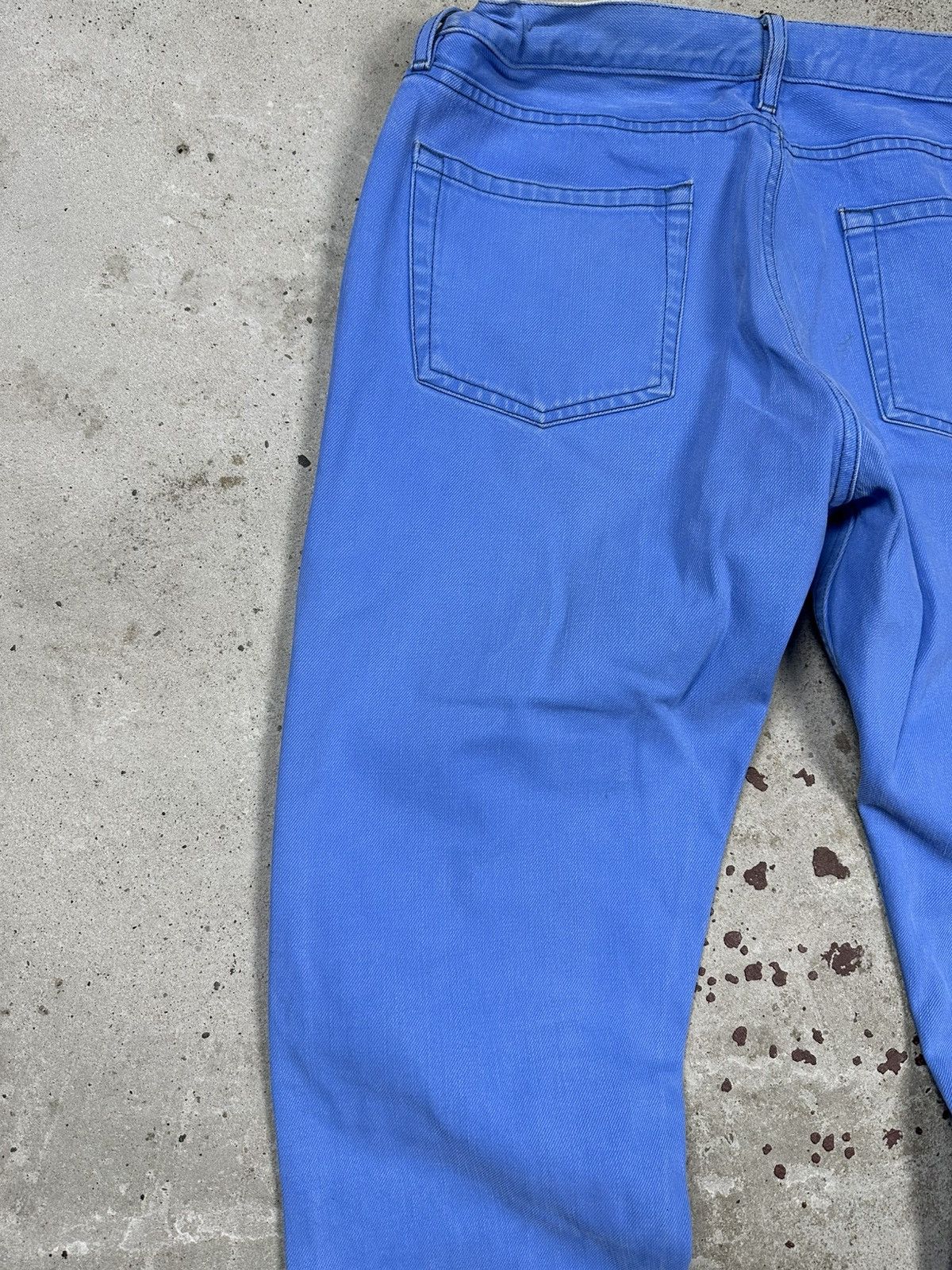 Burberry Vintage Y2K Burberry Brit Loose Baggy Blue Denim Pants Jeans Size US 32 / EU 48 - 17 Thumbnail