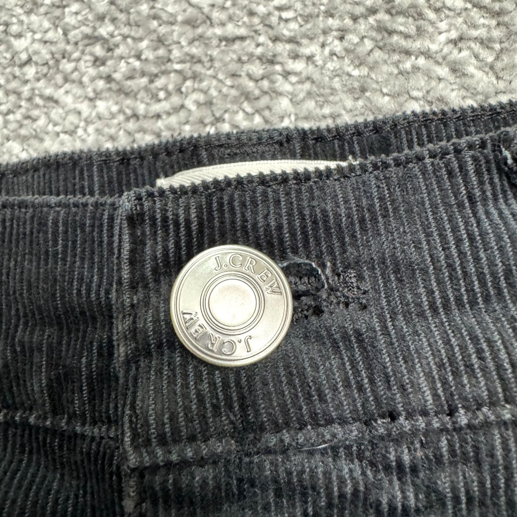 J.Crew J. Crew Black High Rise Corduroy Pants Bootcut Women 27 Petite Regular Stretch Casual Vintage: No Size 27" / US 4 / IT 40 - 3 Thumbnail