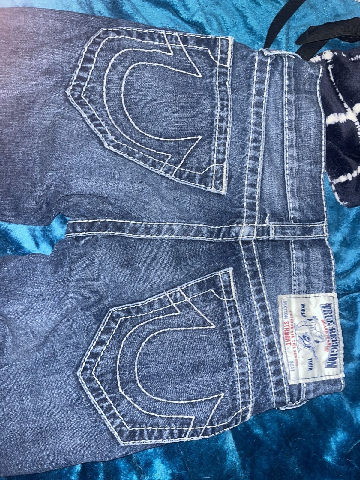 True Religion True Religion Brand Jeans – Straight Fit Dark Wash Size US 29 - 1 Thumbnail