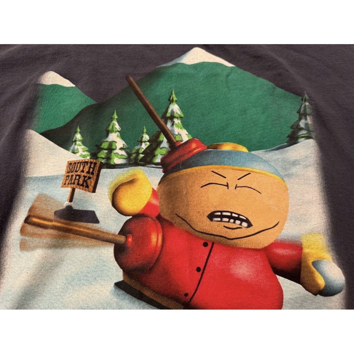 Vintage Vintage 90s South Park Cartman Graphic Tee Size L Size US L / EU 52-54 / 3 - 4 Thumbnail