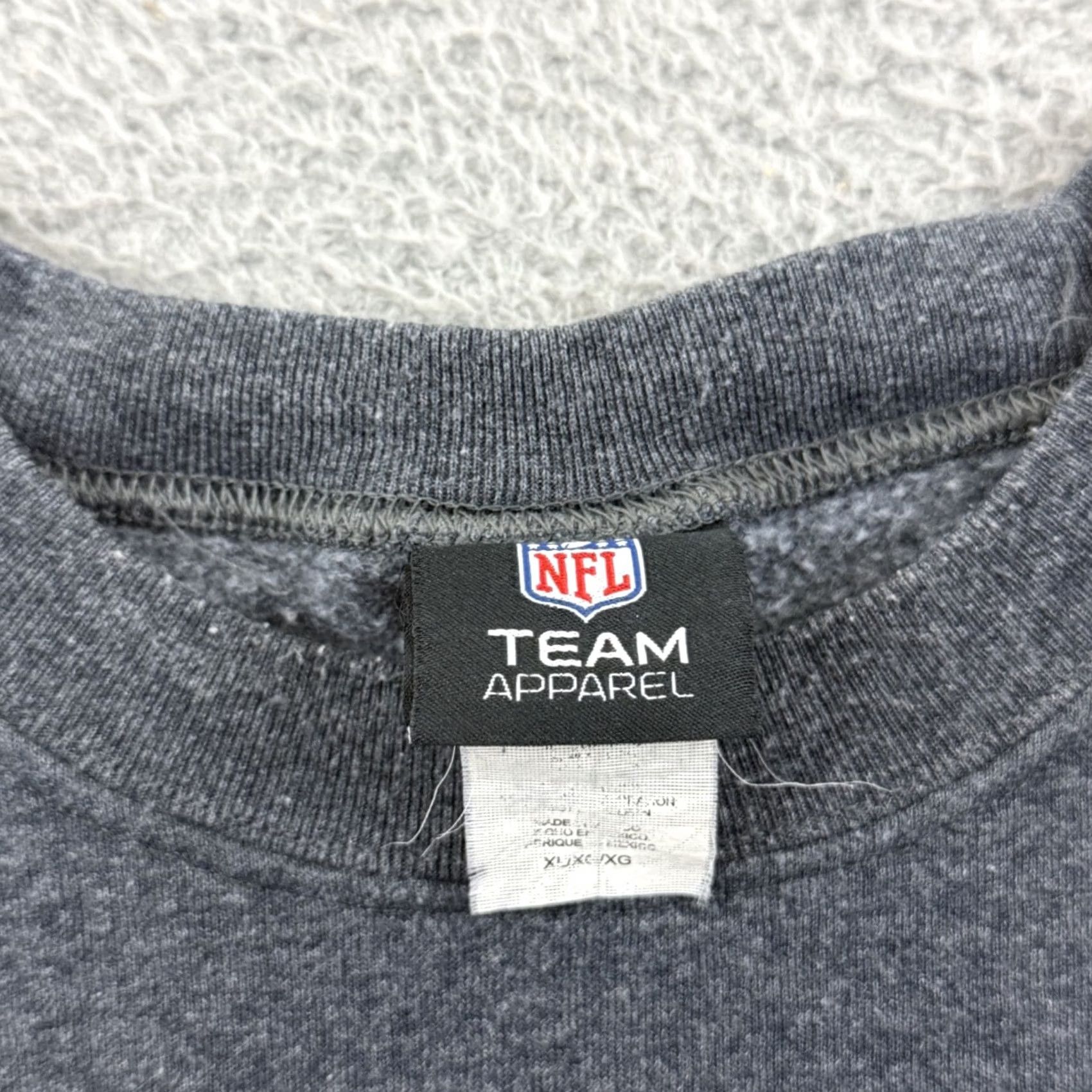 NFL VINTAGE Pittsburgh Steelers Sweatshirt Mens XL Gray NFL Sport Pullover Size US XL / EU 56 / 4 - 6 Thumbnail