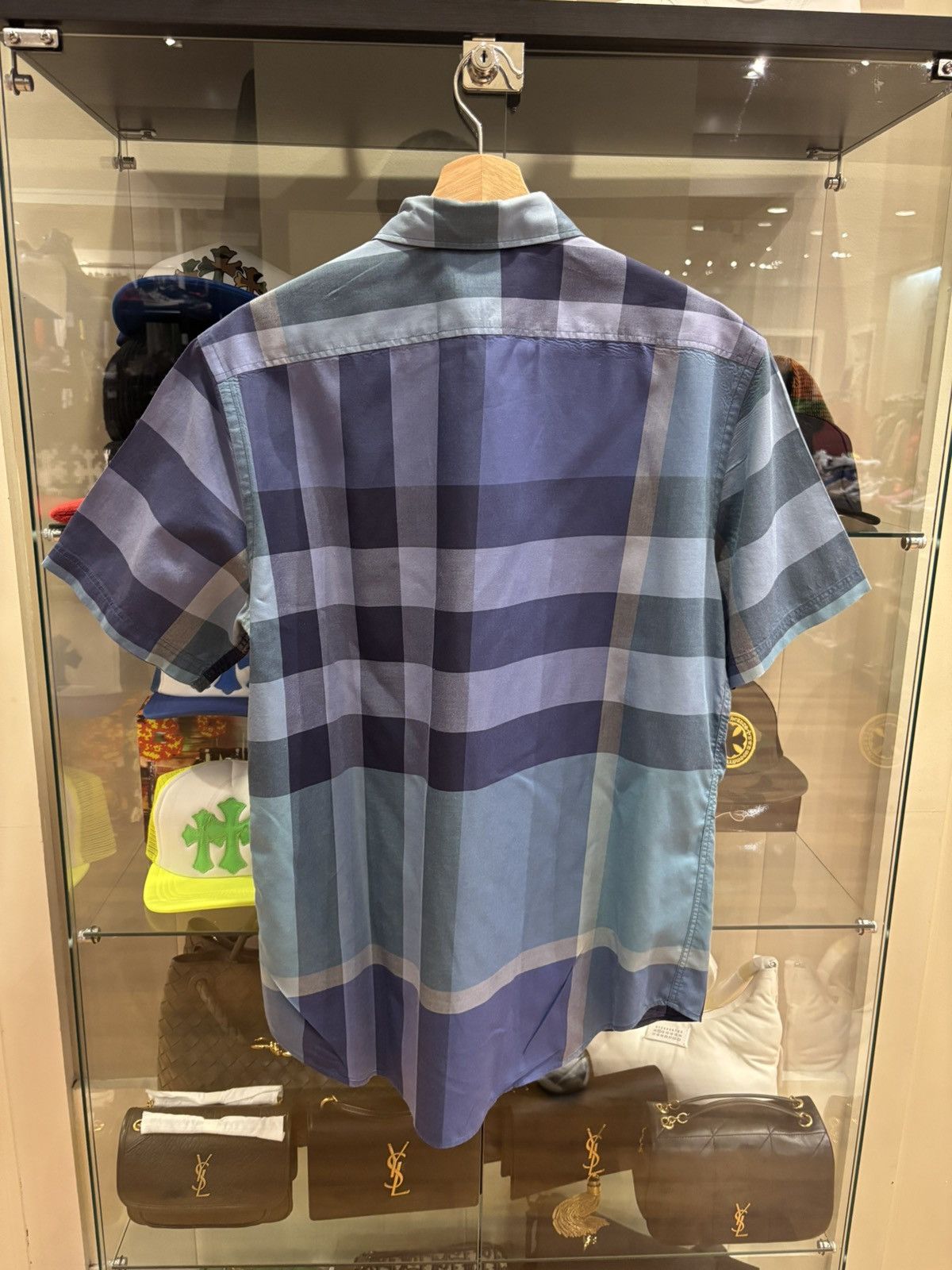 Burberry Burberry Brit Plaid Button Down Tee Size US M / EU 48-50 / 2 - 2 Thumbnail