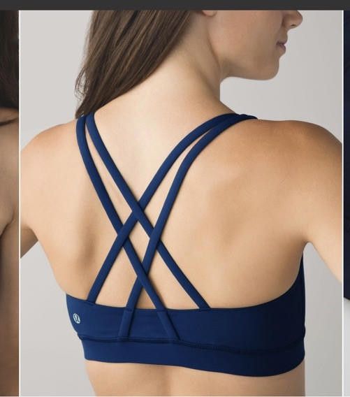 Designer Lululemon Energy Bra Sz12 No Padding Size ONE SIZE - 1 Thumbnail