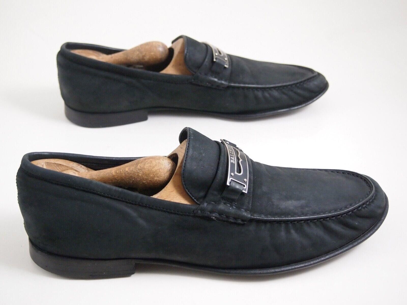Bally Bally Candino Bit Loafer Black Suede Mens US 9 D EU 42 E Size US 9 / EU 42 - 4 Thumbnail