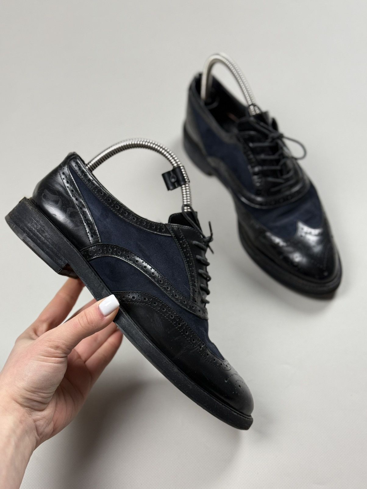Burberry Burberry Ladies Leather Brogue Formal Shoes Size 38 / US 8 Size US 8 / IT 38 - 4 Thumbnail