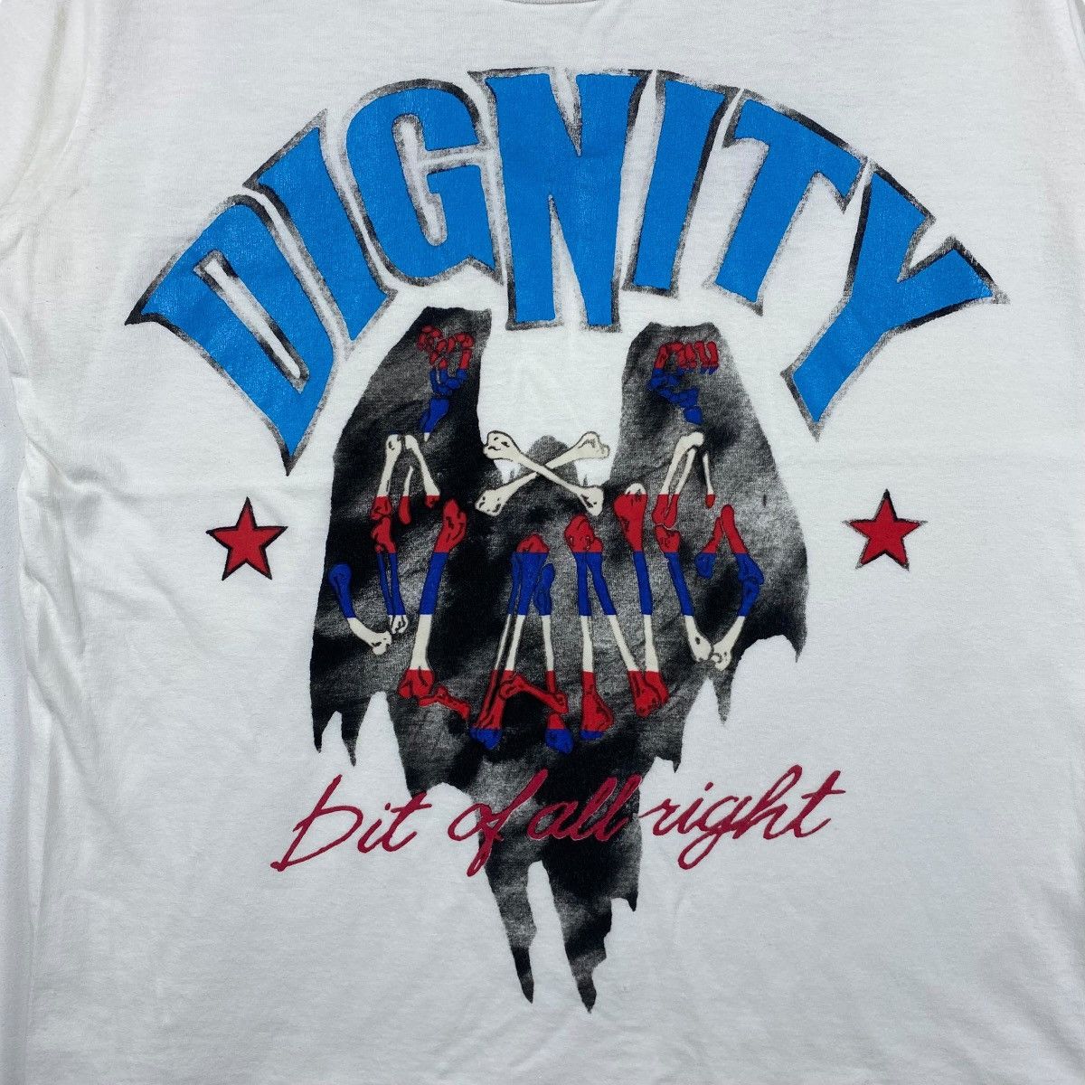 Japanese Brand Japanese Brand RNA SLANG Dignity Graphic Tee Shirt Medium Size US M / EU 48-50 / 2 - 2 Thumbnail