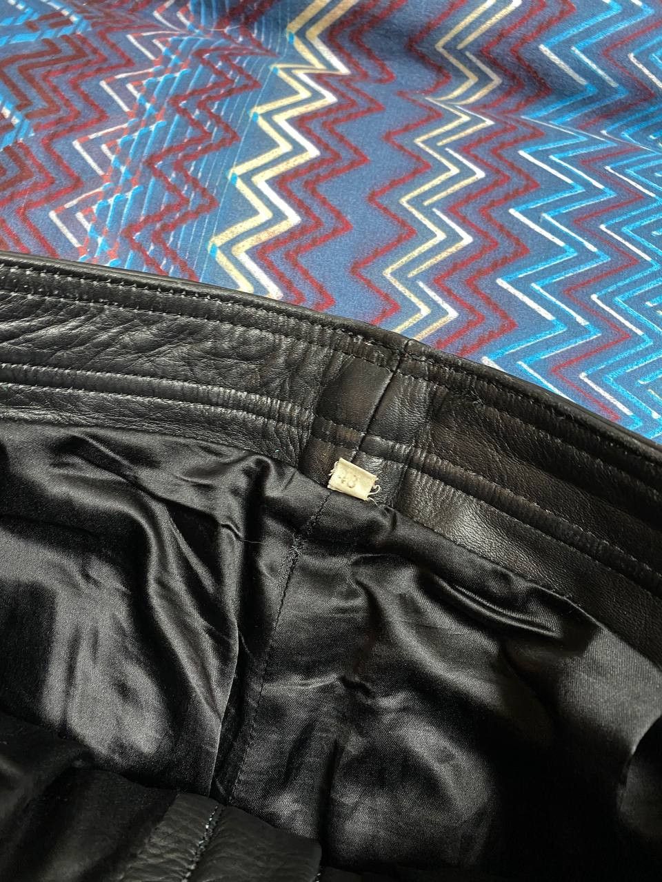Leather × Vintage Vintage Echtes Leder bondage leather pants Size US 32 / EU 48 - 5 Thumbnail