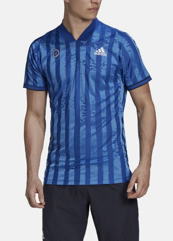 Adidas Adidas Tennis Freelift Aeroready Jersey L Size Size US L / EU 52-54 / 3 - 2 Thumbnail