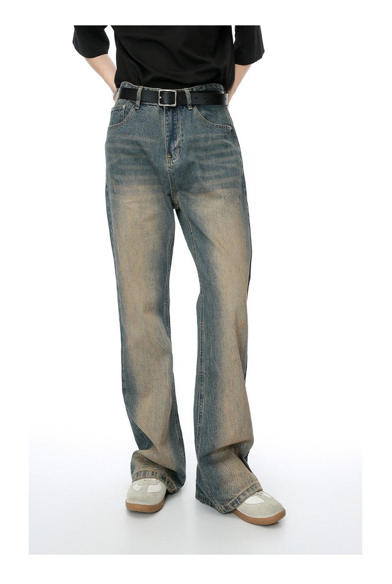 Japanese Brand × Jean Vintage American distressed blue loose flared jeans Size US 32 / EU 48 - 2 Thumbnail