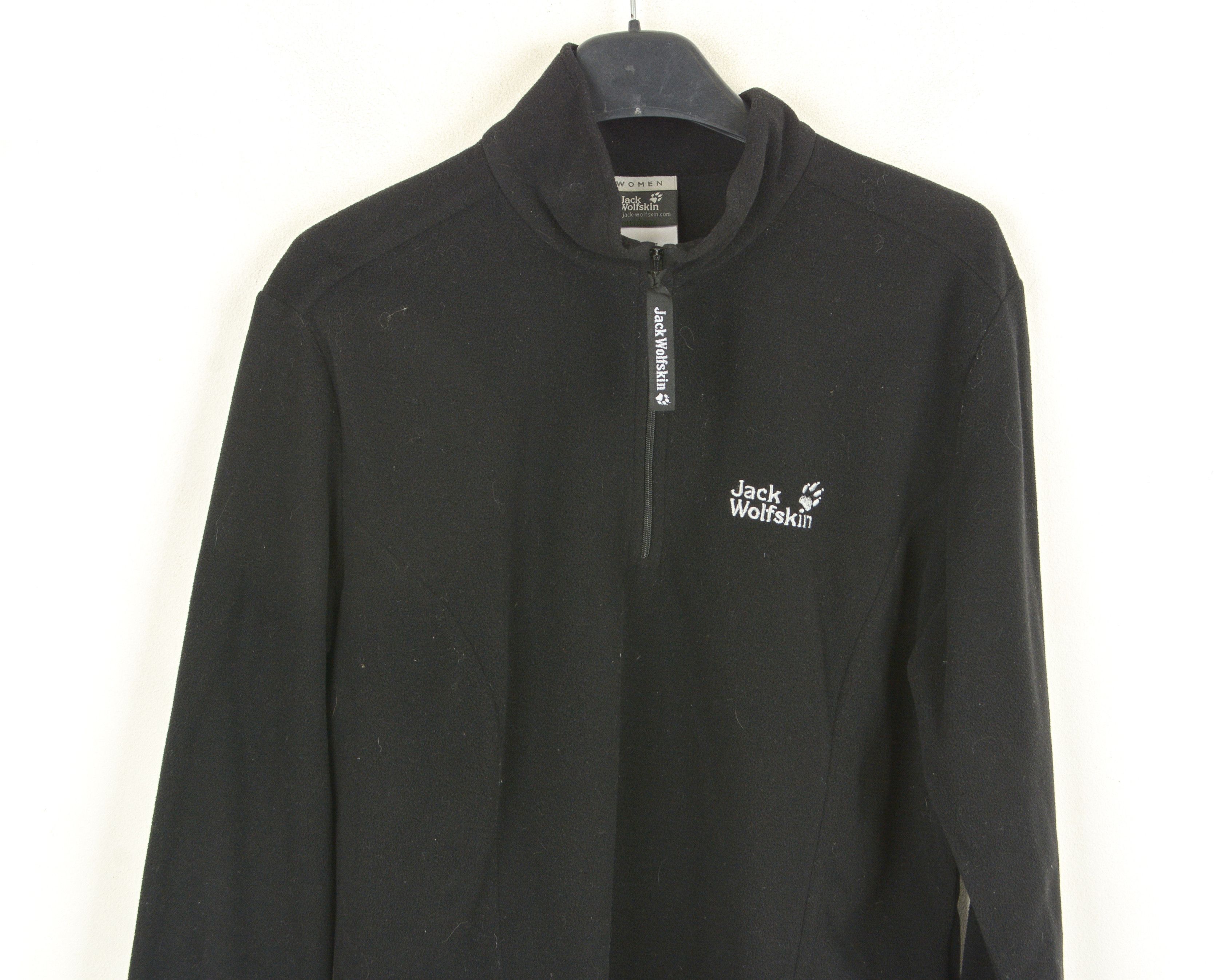 Jack Wolfskin TECNOPILE L Fleece Jumper Jacket Sweatshirt Quarter Pullover Size L / US 10 / IT 46 - 2 Thumbnail
