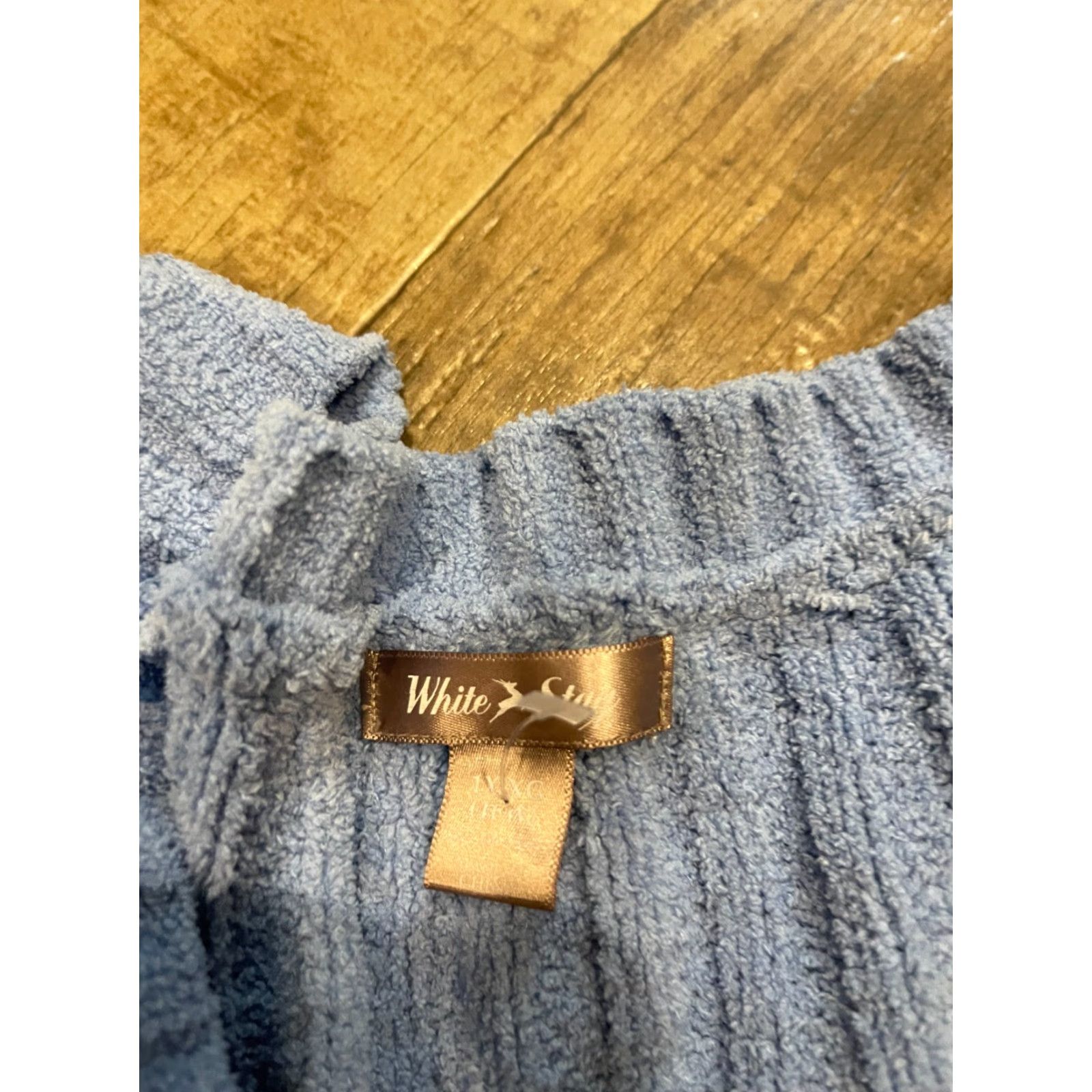Vintage WHITE STAG Sweater Womens XL Blue Crew Neck Long Sleeve Embroidered Holiday Casual Pullover Winter Size XL / US 12-14 / IT 48-50 - 4 Thumbnail
