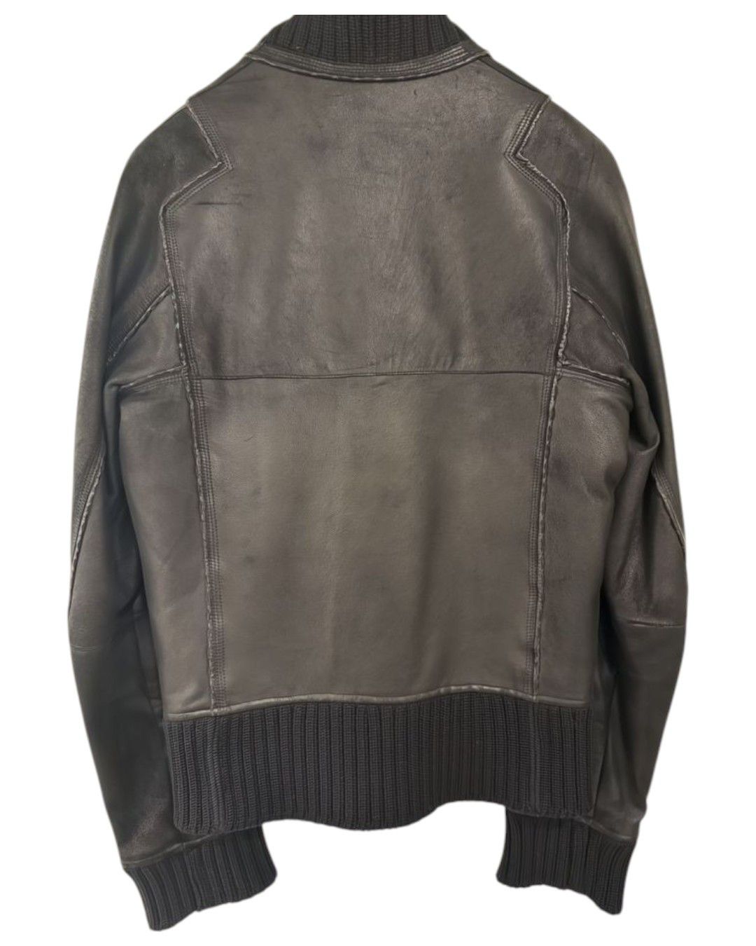 Roberto Cavalli REVERSIBLE PONY HAIR LEATHER JACKET Size US L / EU 52-54 / 3 - 4 Thumbnail