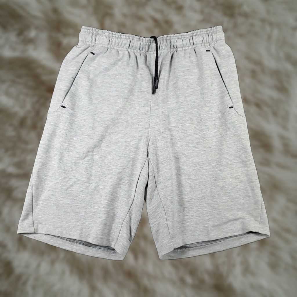 Reebok Reebok Gray Casual Running Shorts Mens Medium Active Sweat Regular Fit Size US 31 - 1 Thumbnail