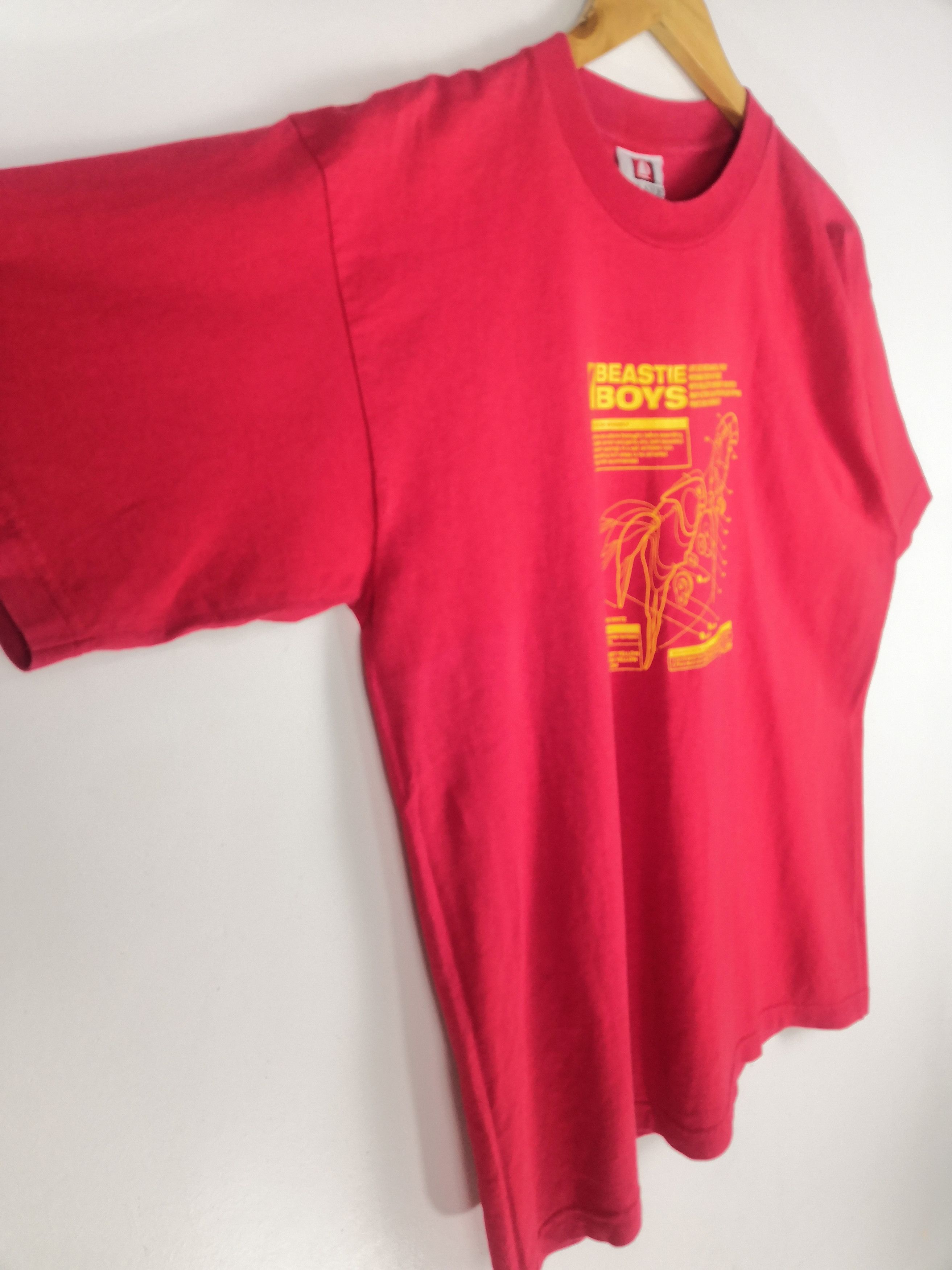 Band Tees Vintage Beastie Boy T-Shirt Size US L / EU 52-54 / 3 - 4 Thumbnail