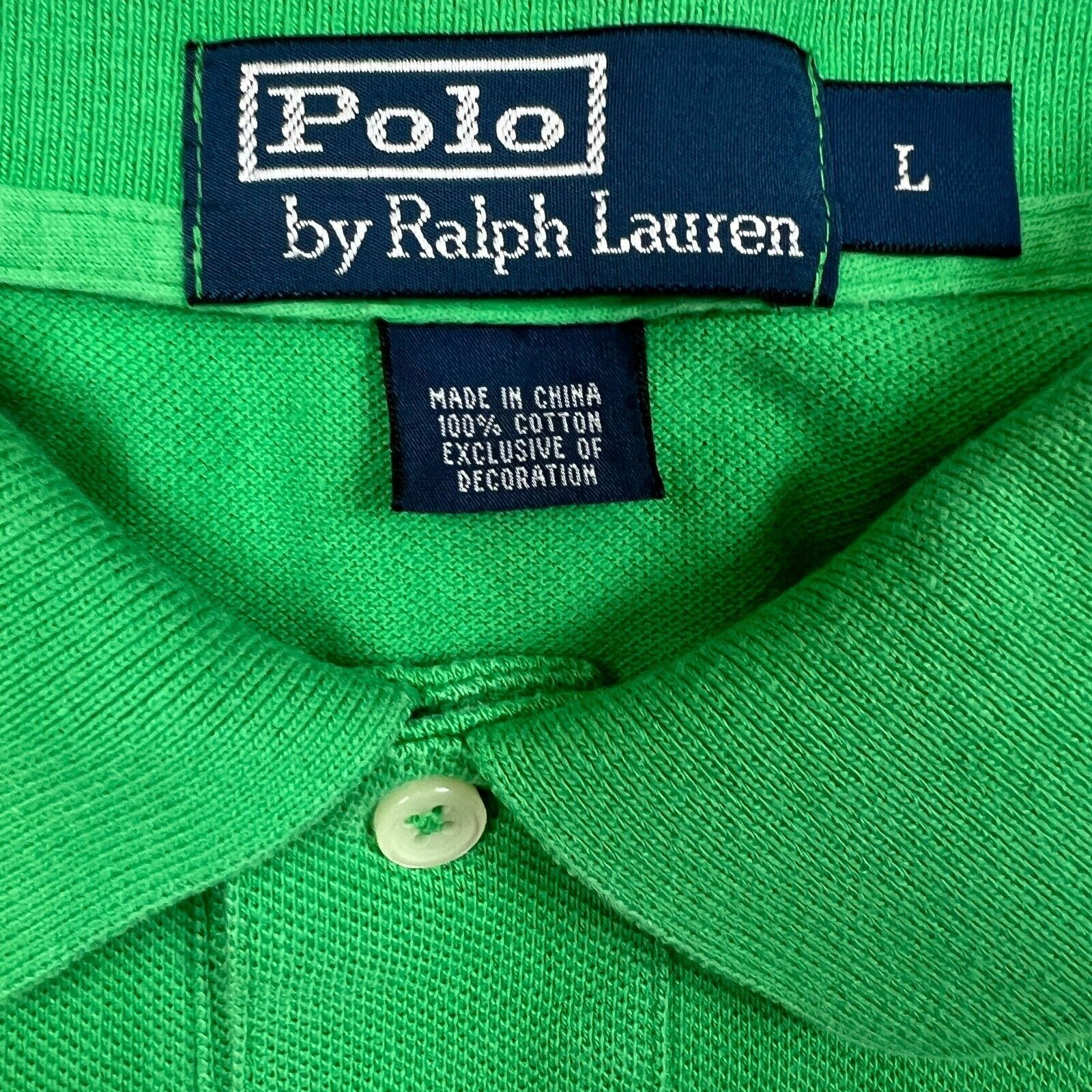 Polo Ralph Lauren × Ralph Lauren × Vintage Vintage 90s Polo Ralph Lauren Shirt Pony Casual Preppy Size US L / EU 52-54 / 3 - 6 Thumbnail