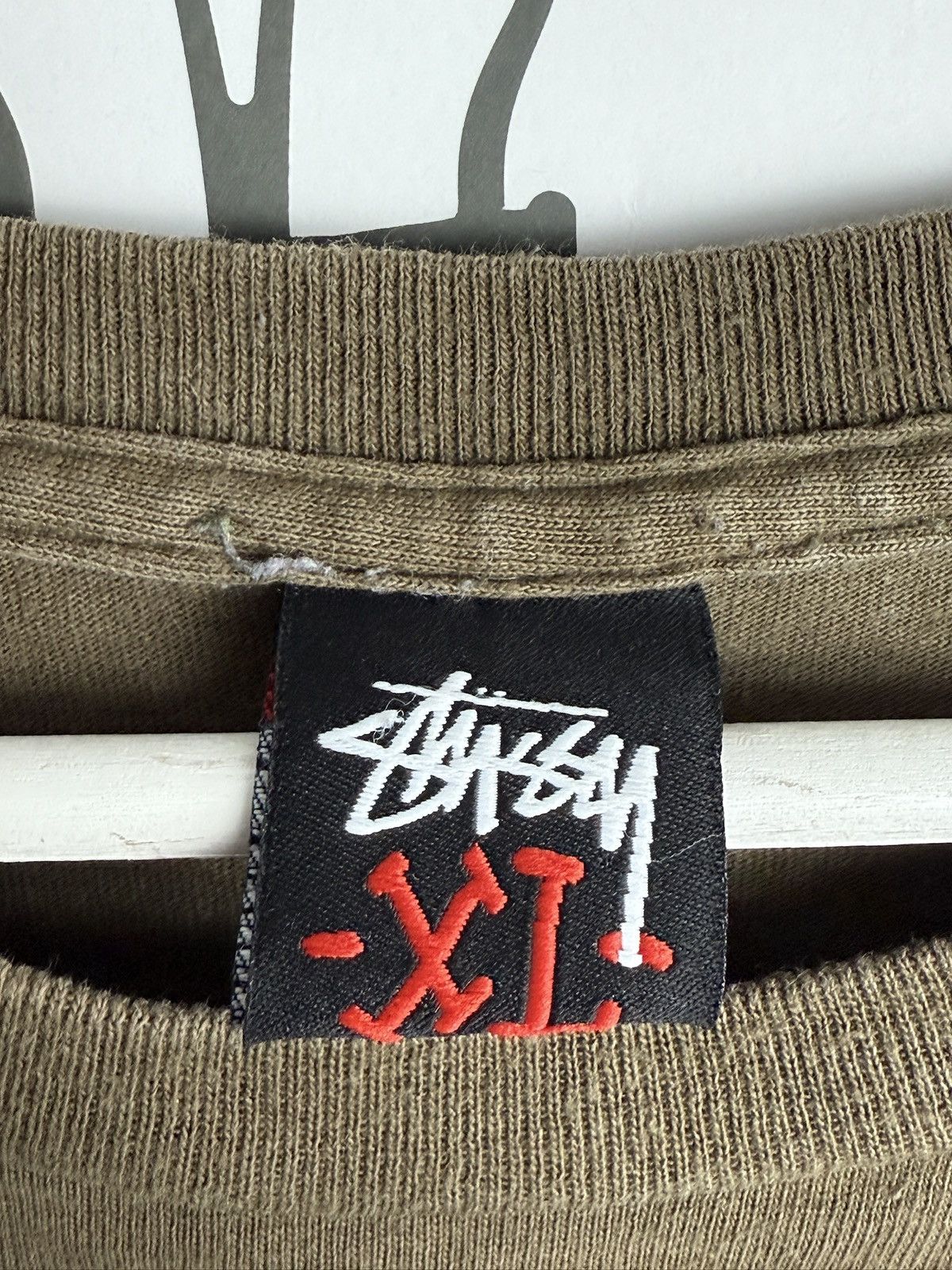 Stussy × Vintage Vintage 90s Stussy rasta bob marley t-shirt XL skate regge Size US XL / EU 56 / 4 - 4 Thumbnail
