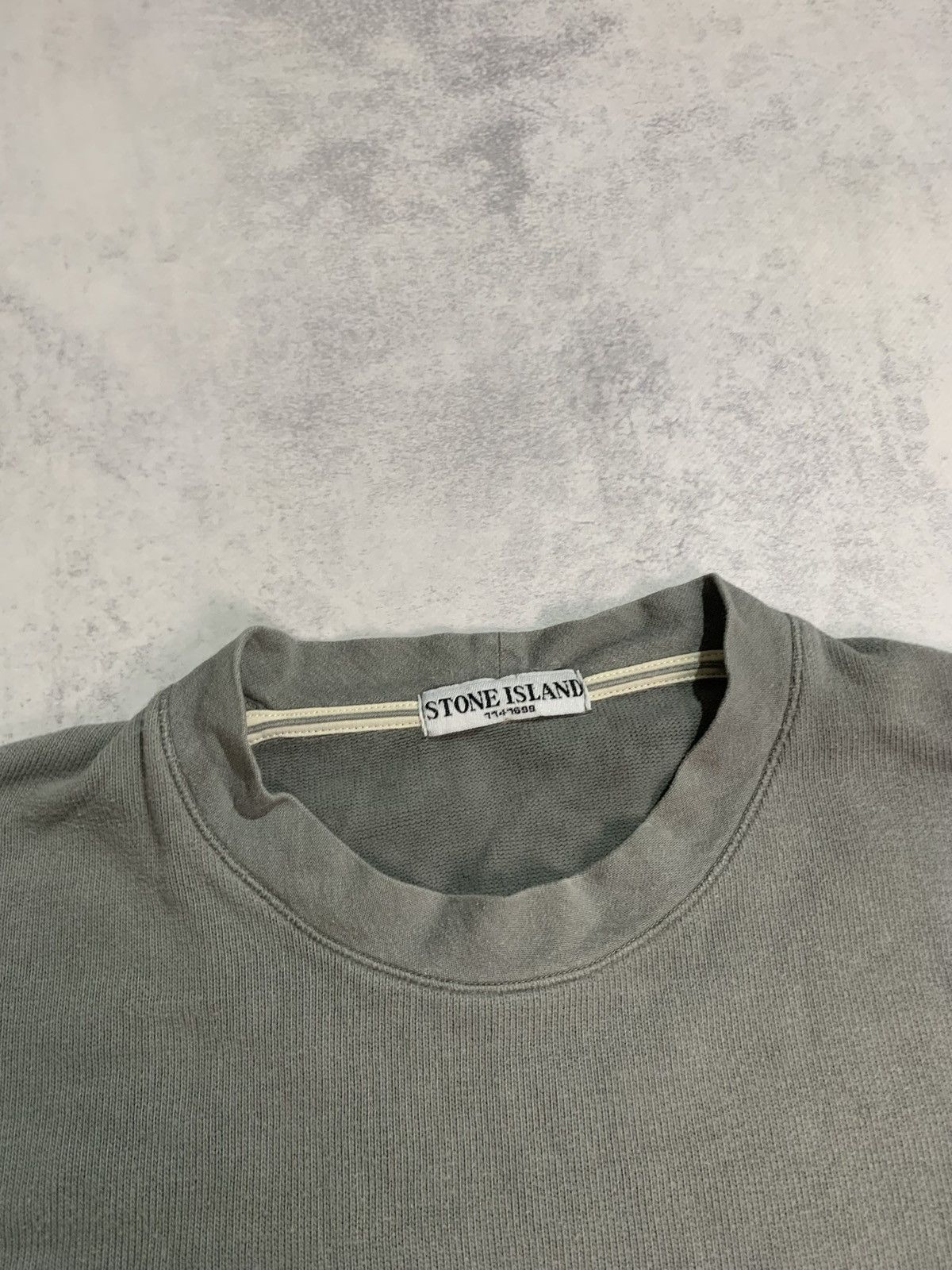 Stone Island Vintage Stone Island AW 2007 Sweatshirt Crewneck Grey Italy Size US L / EU 52-54 / 3 - 3 Thumbnail