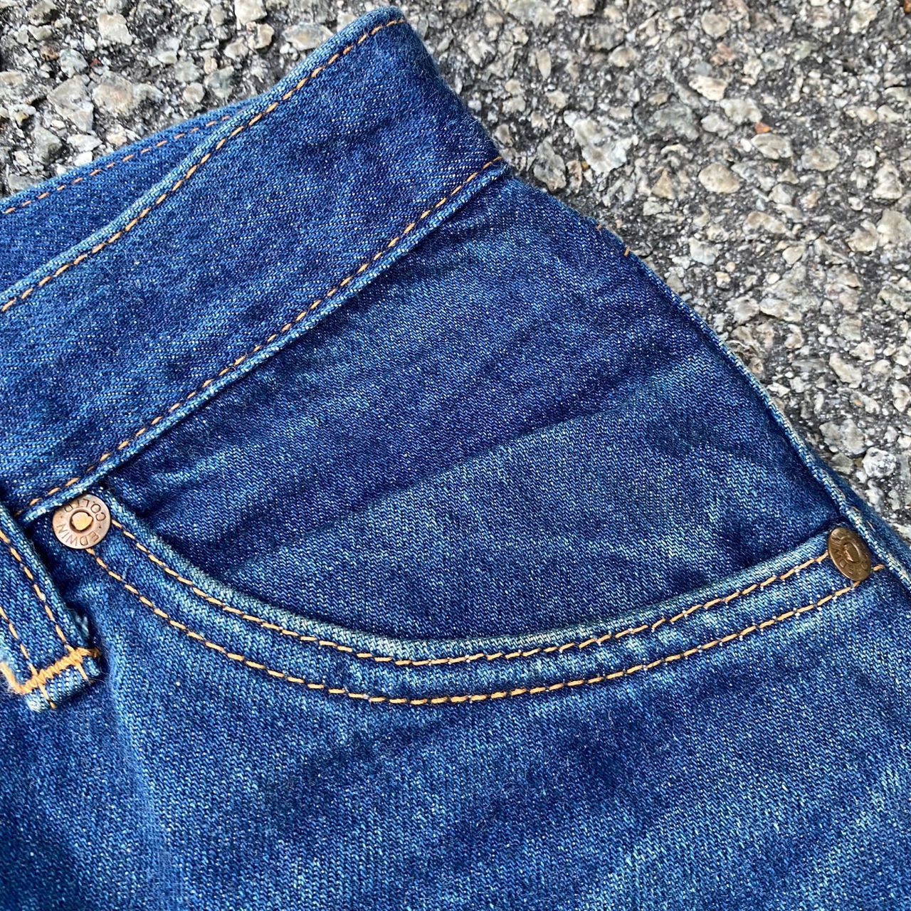 Japanese Brand Vintage 80s Edwin Western Denim Jeans Size US 30 / EU 46 - 10 Thumbnail