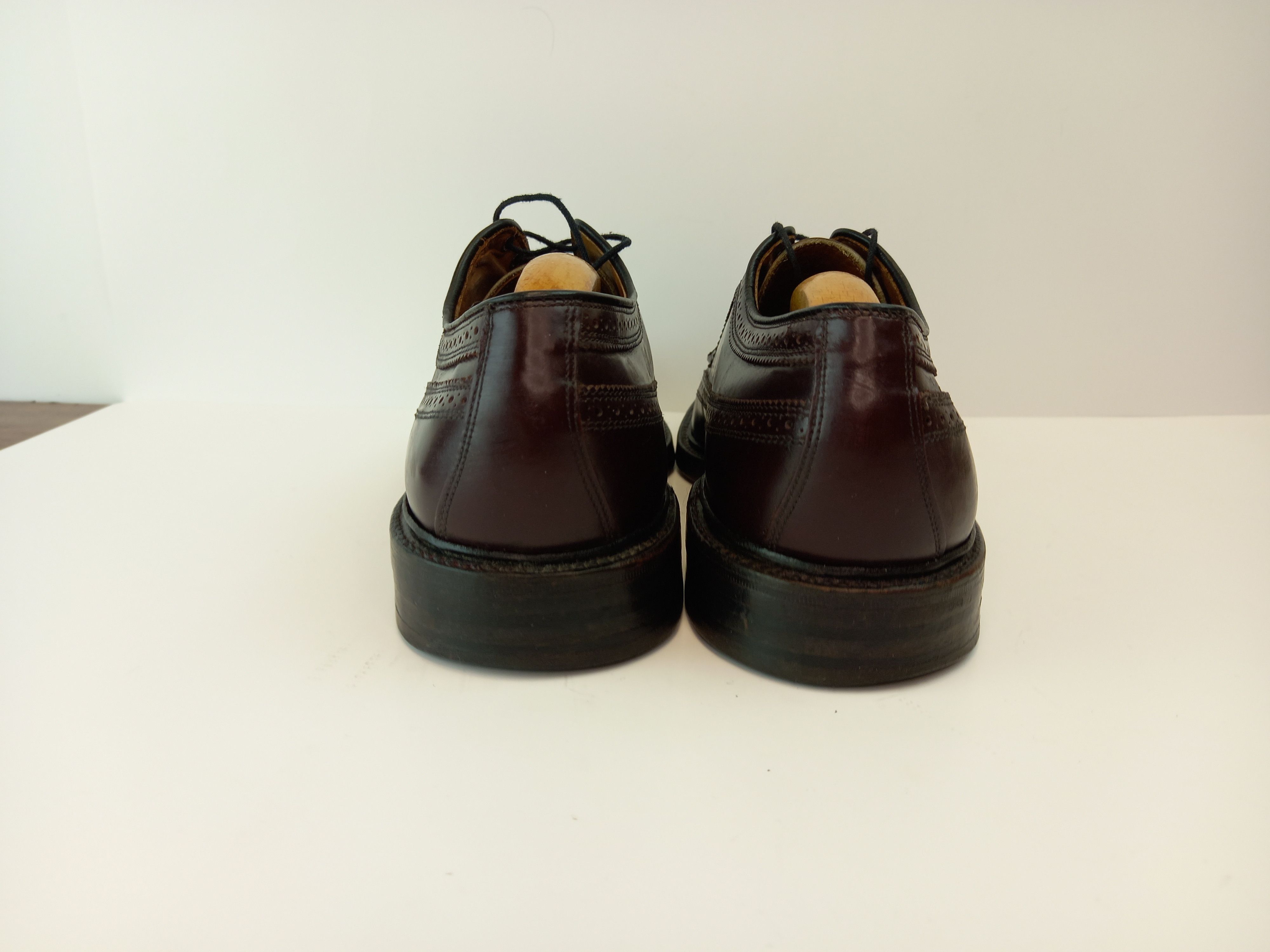 Allen Edmonds Allen Edmonds Red Burgundy Leather Oxford Shoes Size US 9.5 / EU 42-43 - 9 Thumbnail