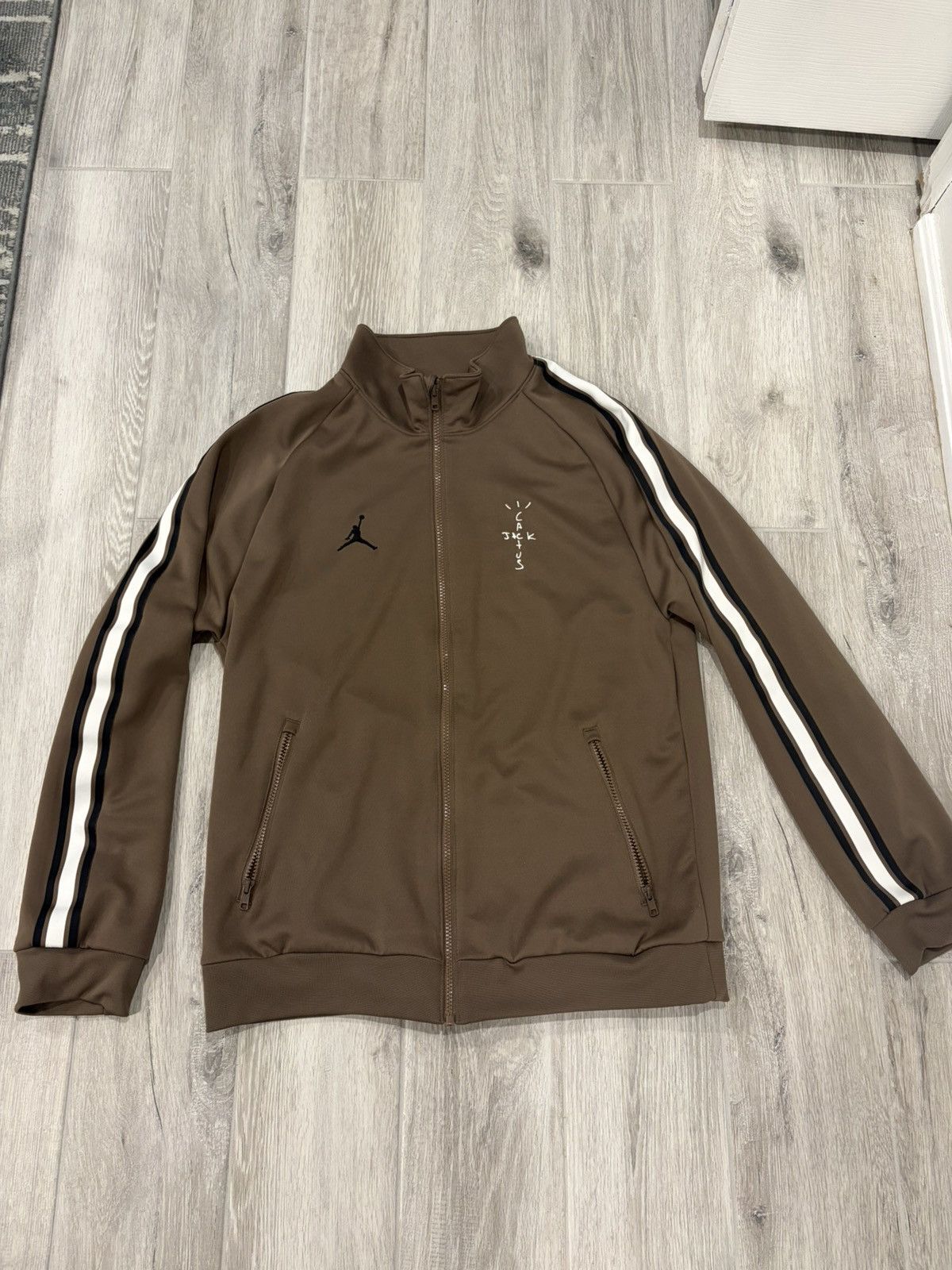 Jordan Brand × Travis Scott Travis Scott x Jordan Brown Zip Up Size US M / EU 48-50 / 2 - 1 Thumbnail