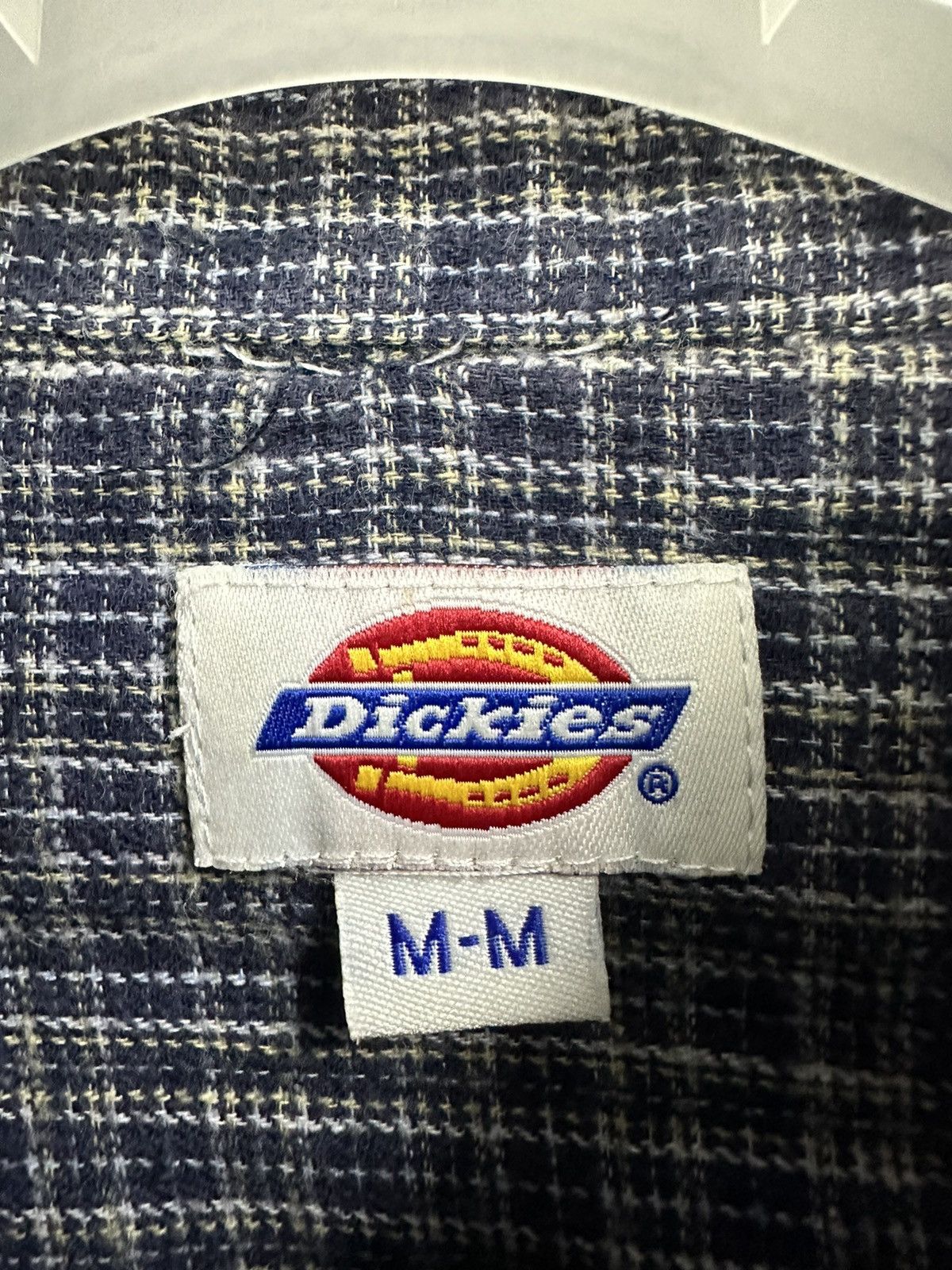 Dickies × Flannel × Vintage Vintage Dickies Flannel Stone Button Baggy Z44 Size US M / EU 48-50 / 2 - 12 Thumbnail