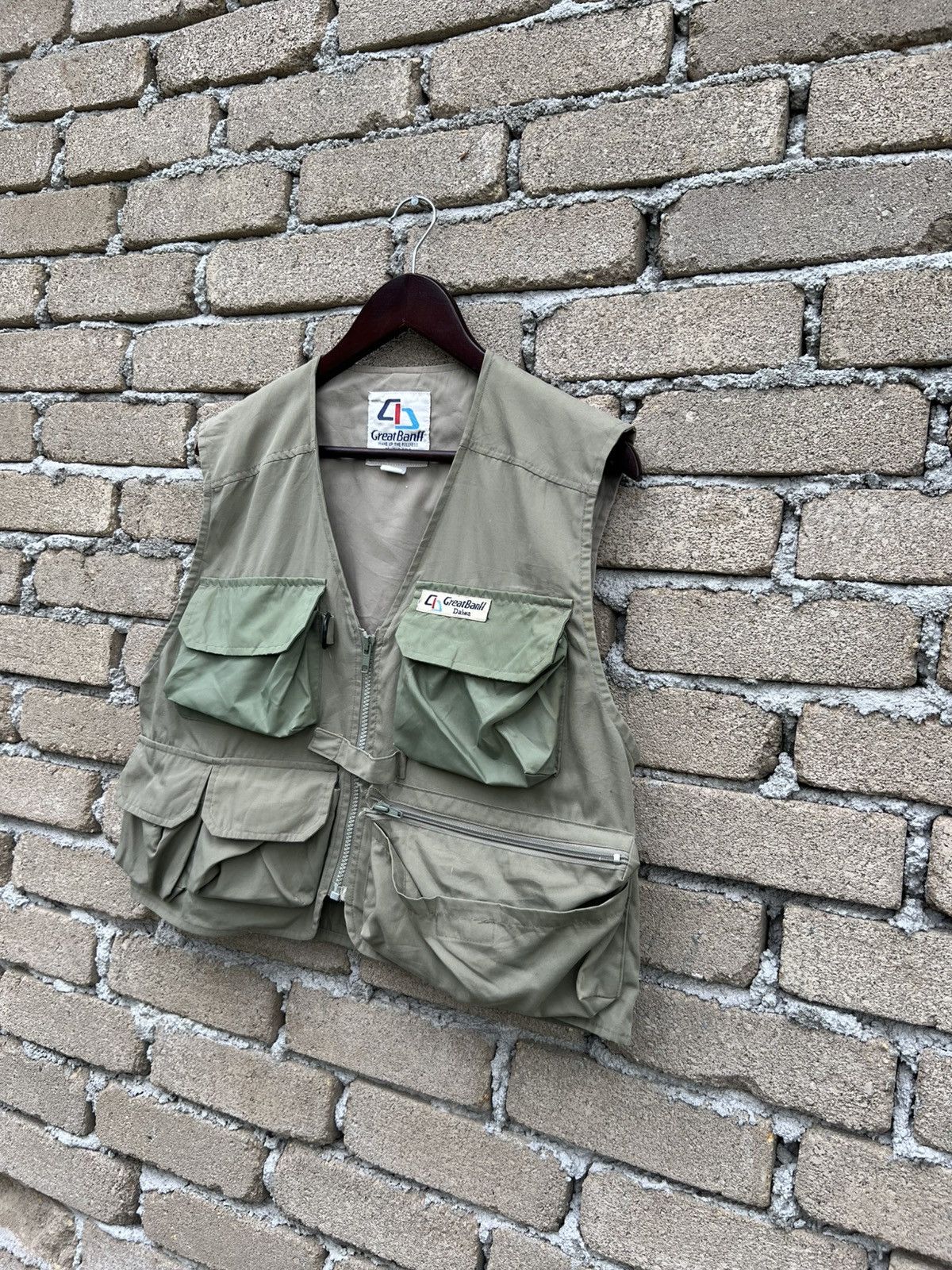 DAIWA Daiwa Great Banff Fishing Gear Vest Jacket Size US L / EU 52-54 / 3 - 4 Thumbnail