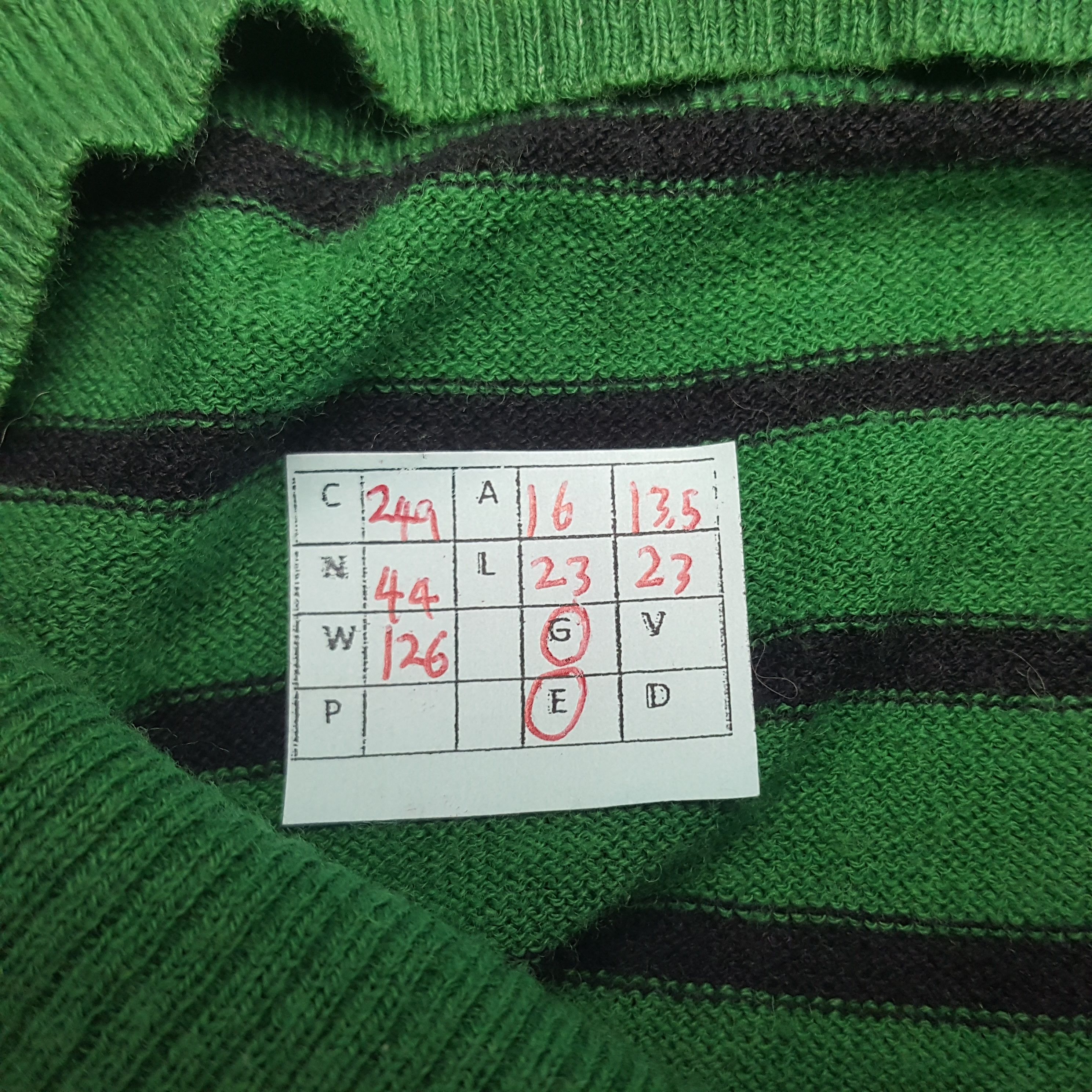 Hysteric Glamour × Vintage Vintage Hysteric Glamour Striped Knitwear Size S / US 4 / IT 40 - 7 Thumbnail