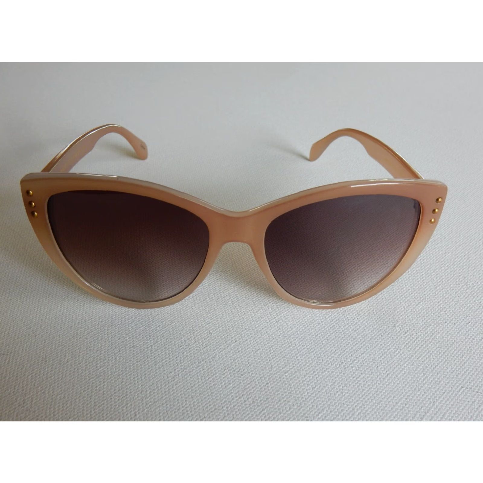 Vintage VINTAGE Martha Stewart Sunglasses Women Beige Fashion Accessories Size ONE SIZE - 2 Thumbnail