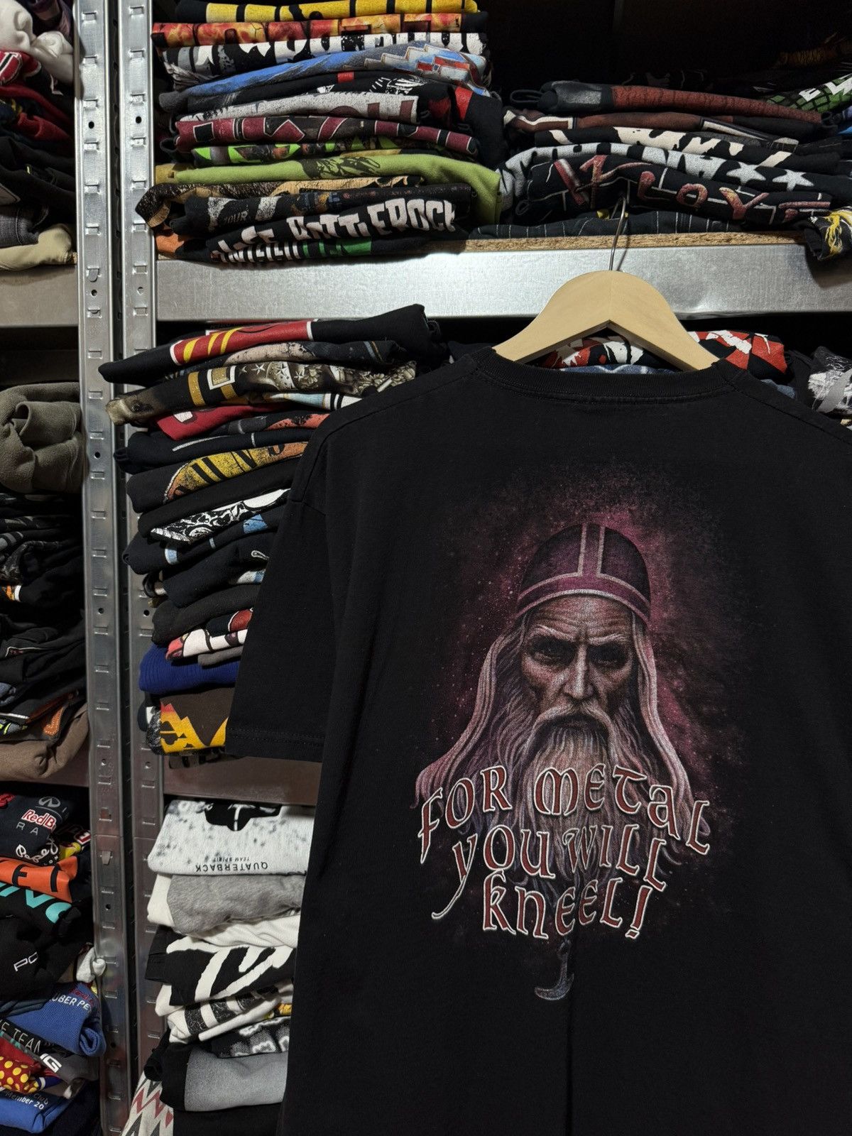 Band Tees Vintage 2012 ENSIFERUM Unsung Heroes Folk Rock Metal T-Shirt Size US XL / EU 56 / 4 - 4 Thumbnail