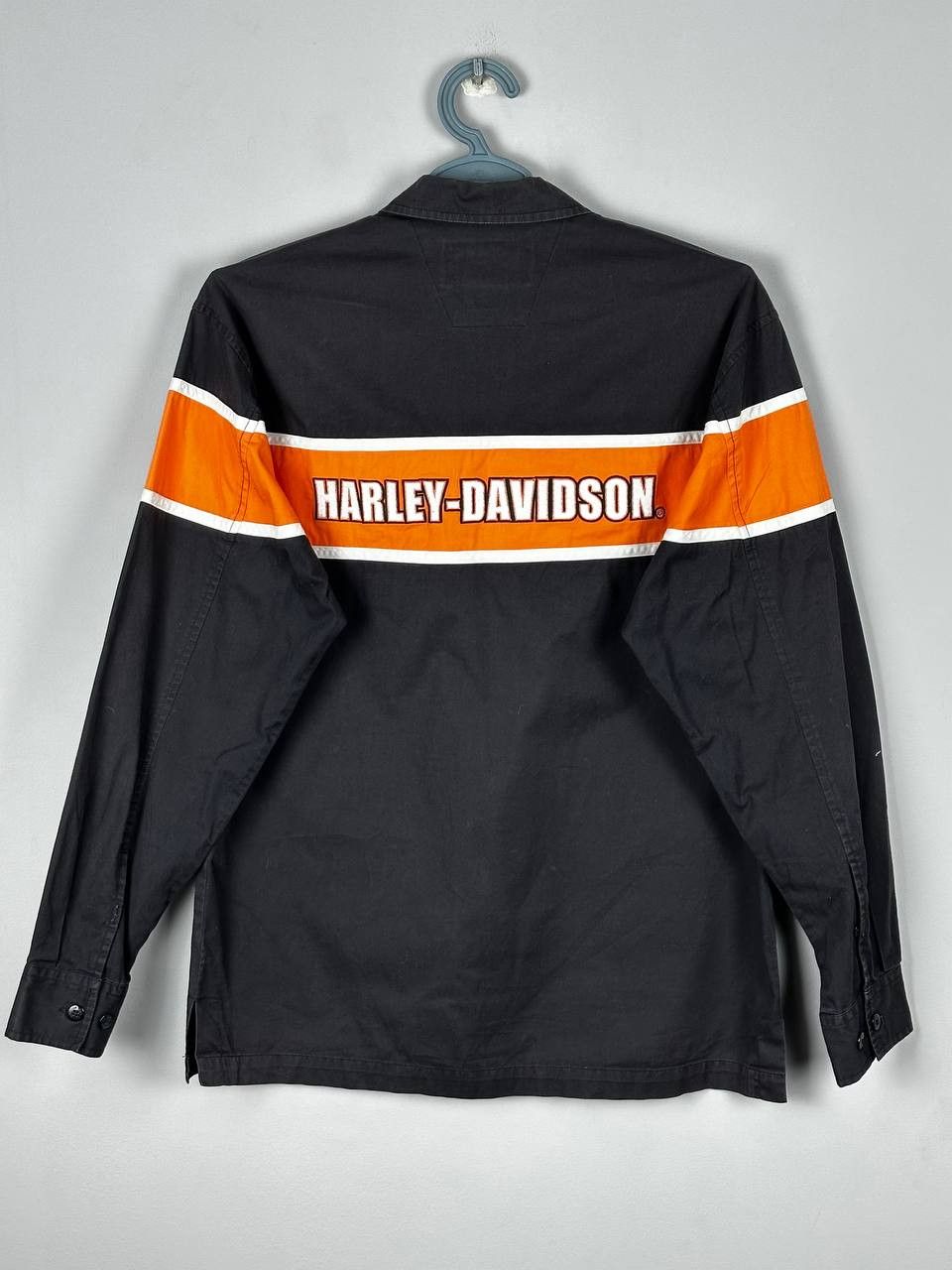 Harley Davidson Vintage Harley Davidson Shirt Long Sleeve Button Up Moto Size US S / EU 44-46 / 1 - 1 Thumbnail