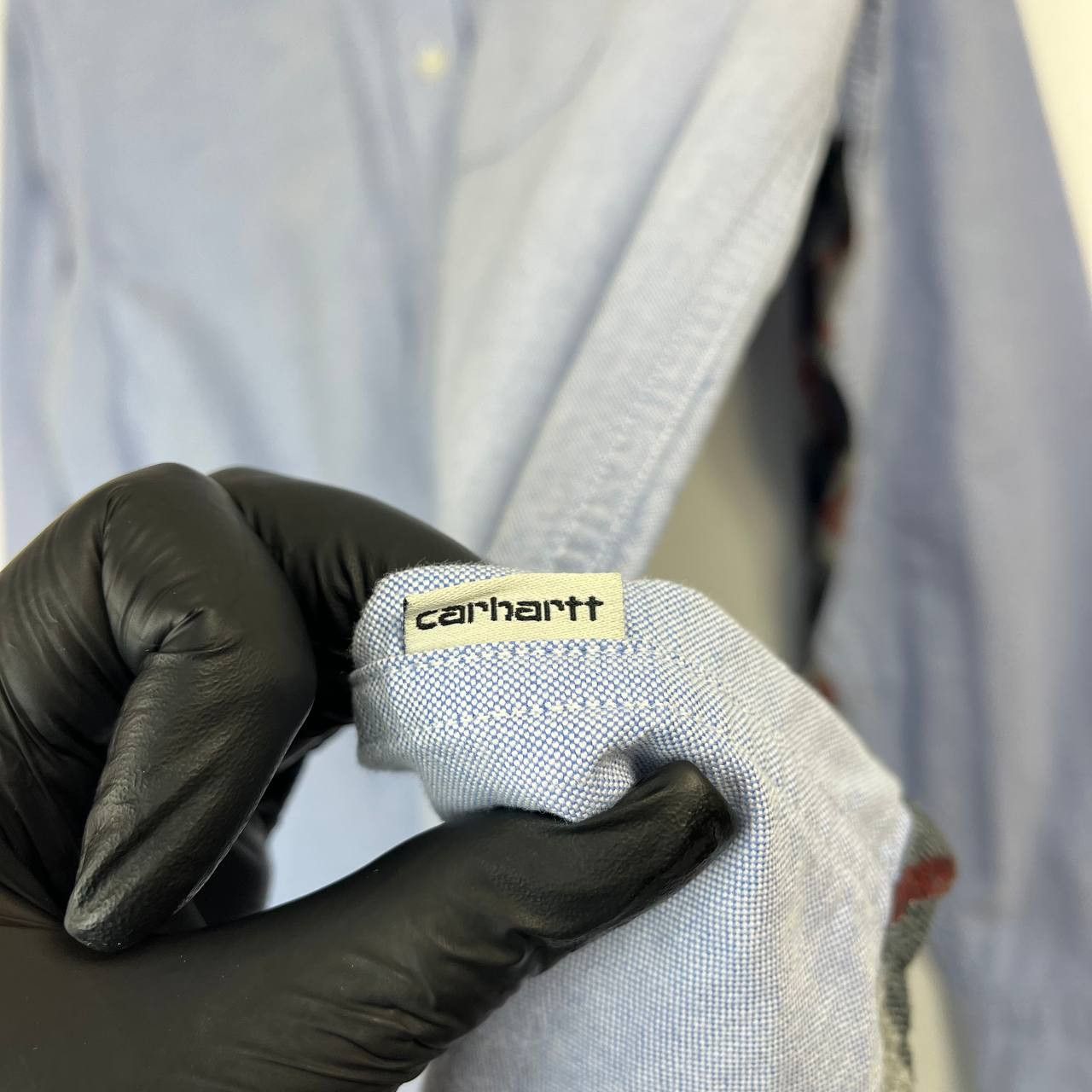Carhartt Carhartt Wip Oxford Button Down Shirt Light Blue Slim Size M Size US M / EU 48-50 / 2 - 4 Thumbnail