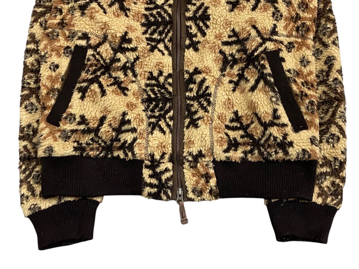 Vintage Vintage Boston Nine Fleece Jacket – Snowflake Pattern Size US M / EU 48-50 / 2 - 5 Thumbnail
