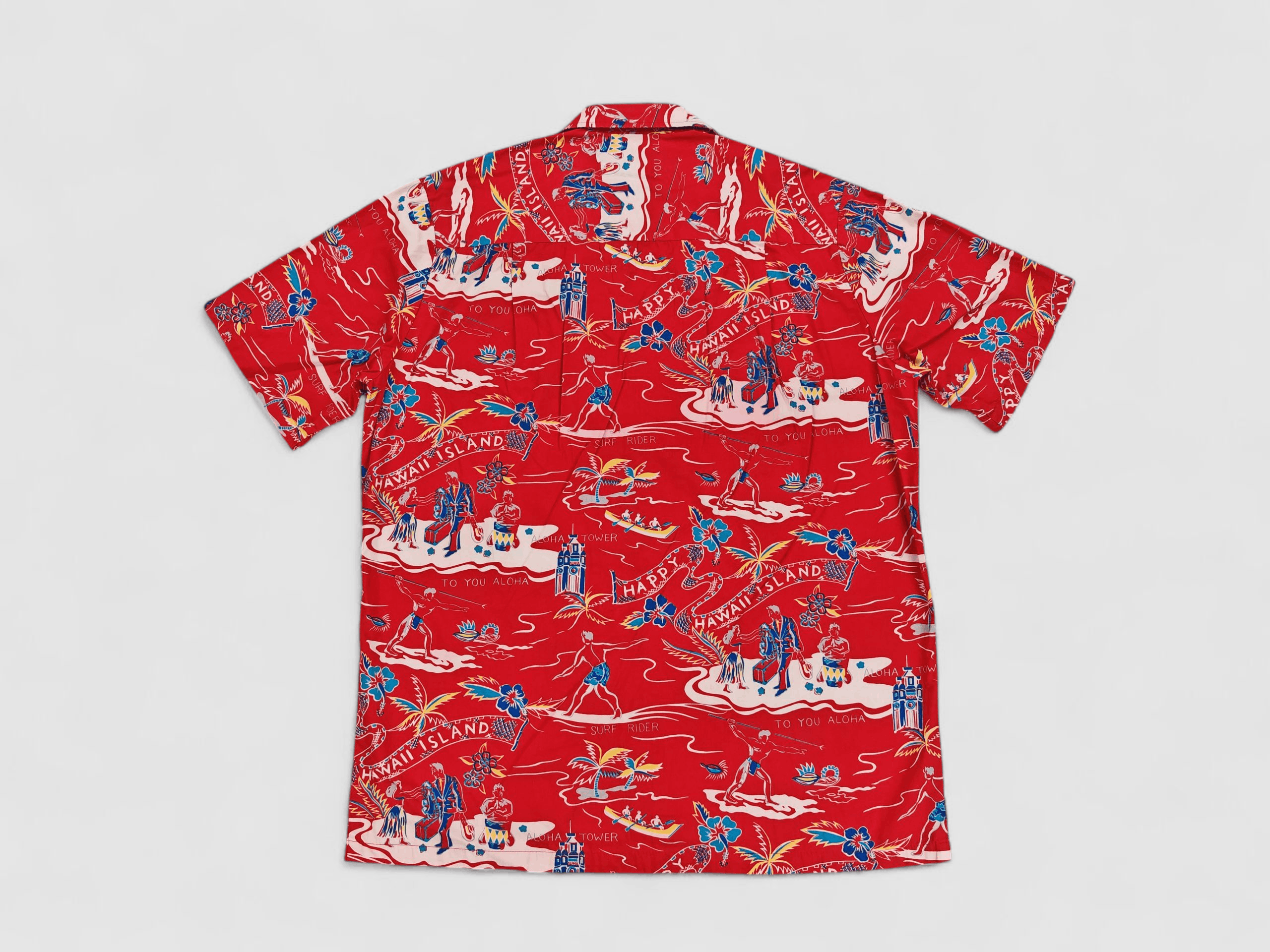 Vintage Vintage 1980s Paradise Found Hawaiian Shirt Size US L / EU 52-54 / 3 - 2 Thumbnail