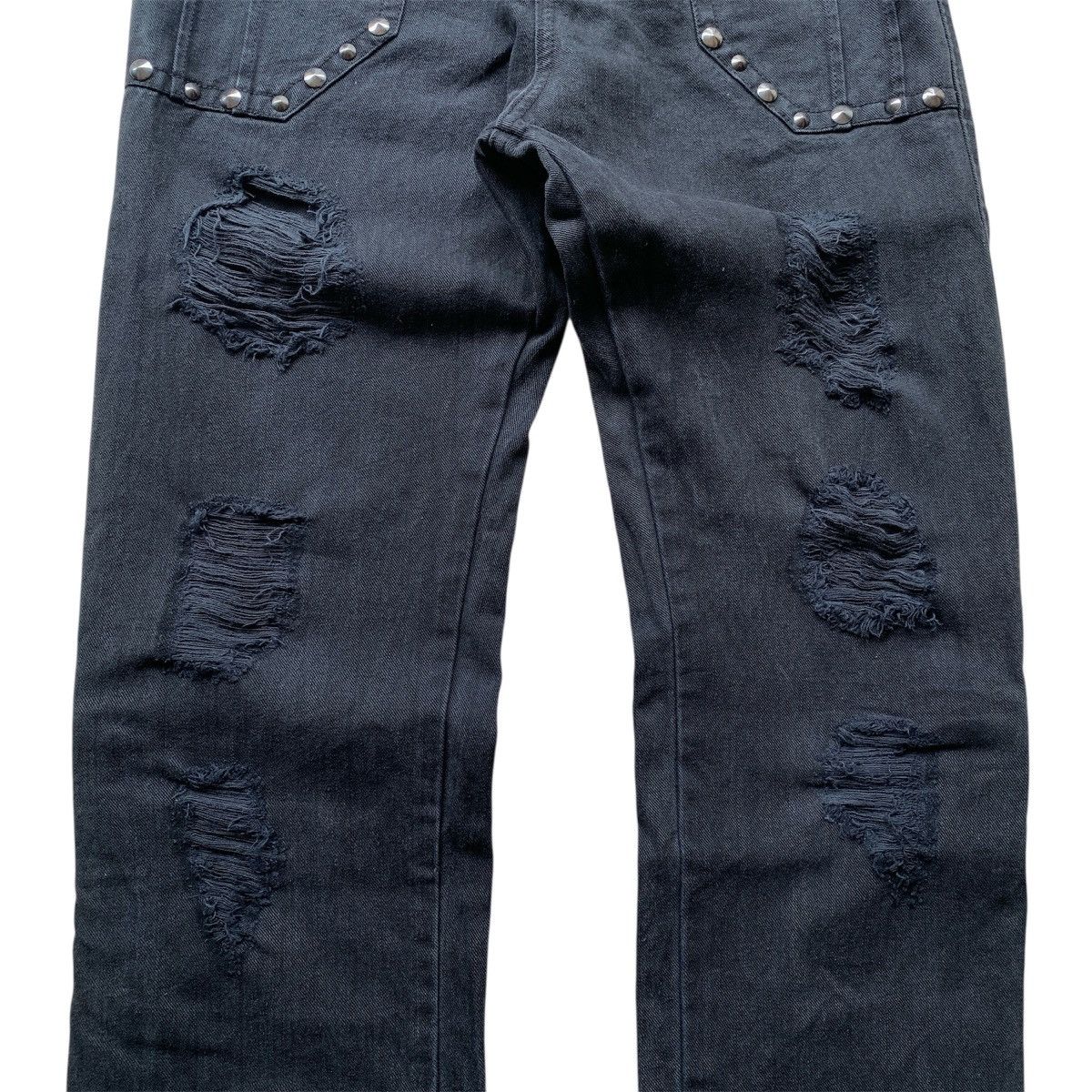 If Six Was Nine Algonquins Ifsixwasnine Gothic Punk Studded Distressed Jeans Size US 30 / EU 46 - 4 Thumbnail