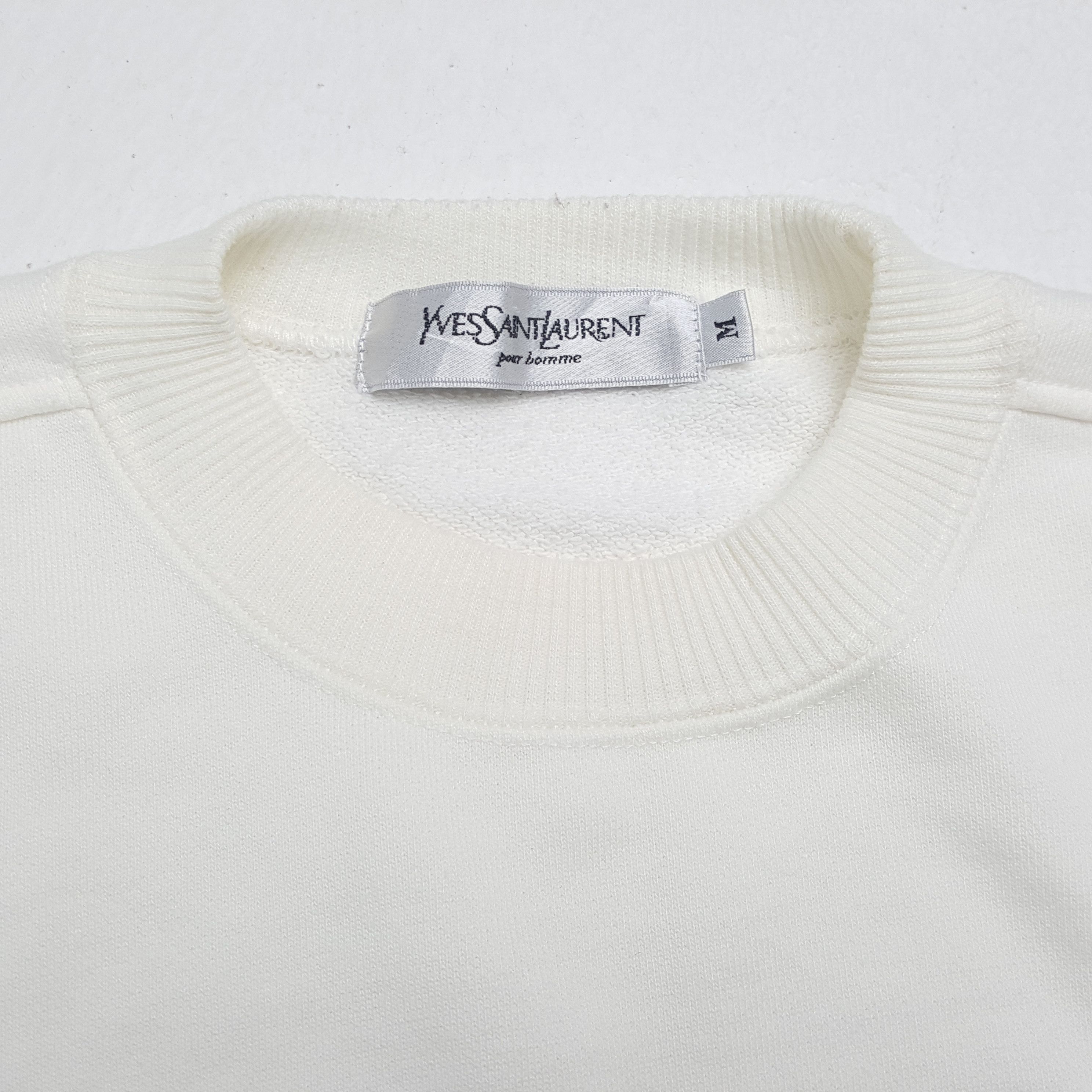 Vintage × Yves Saint Laurent Vintage YVES SAINT LAURENT Italian Brand Sweatshirts Size US M / EU 48-50 / 2 - 9 Thumbnail