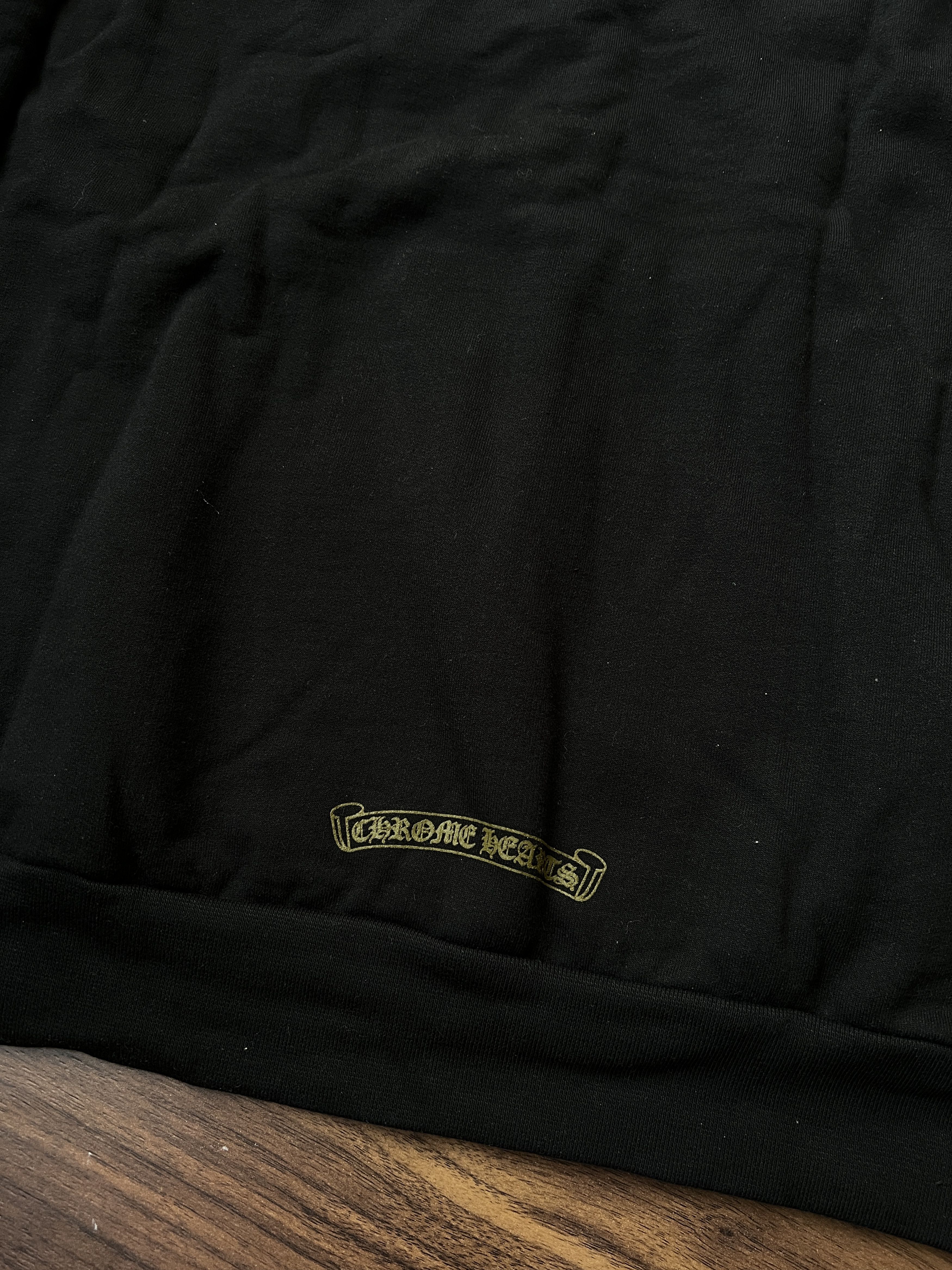Chrome Hearts Chrome Hearts Vertical Logo Hoodie Size L Size US L / EU 52-54 / 3 - 13 Thumbnail