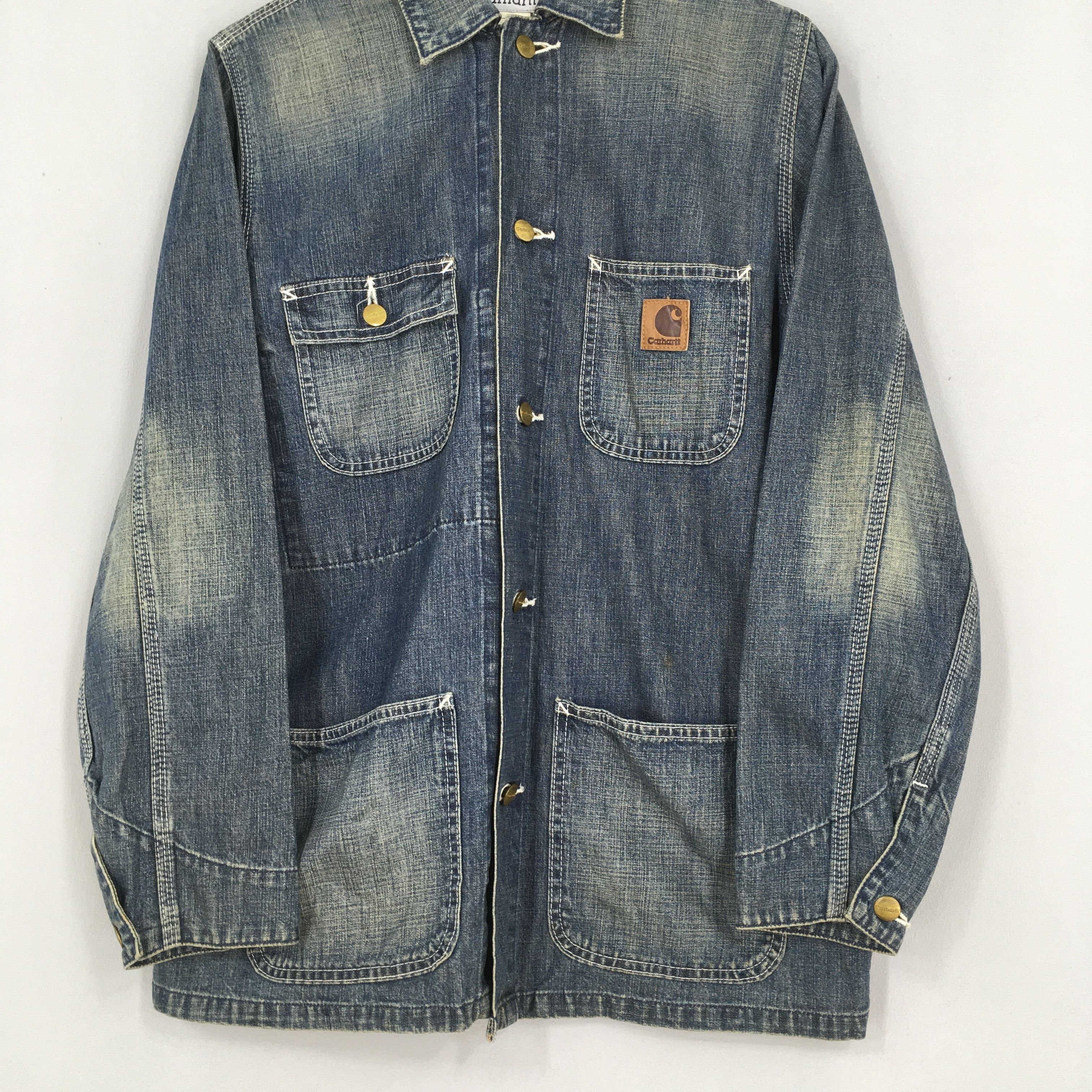 Carhartt Vintage Carhartt Four Pocket Workwear Jacket Medium Size US M / EU 48-50 / 2 - 3 Thumbnail