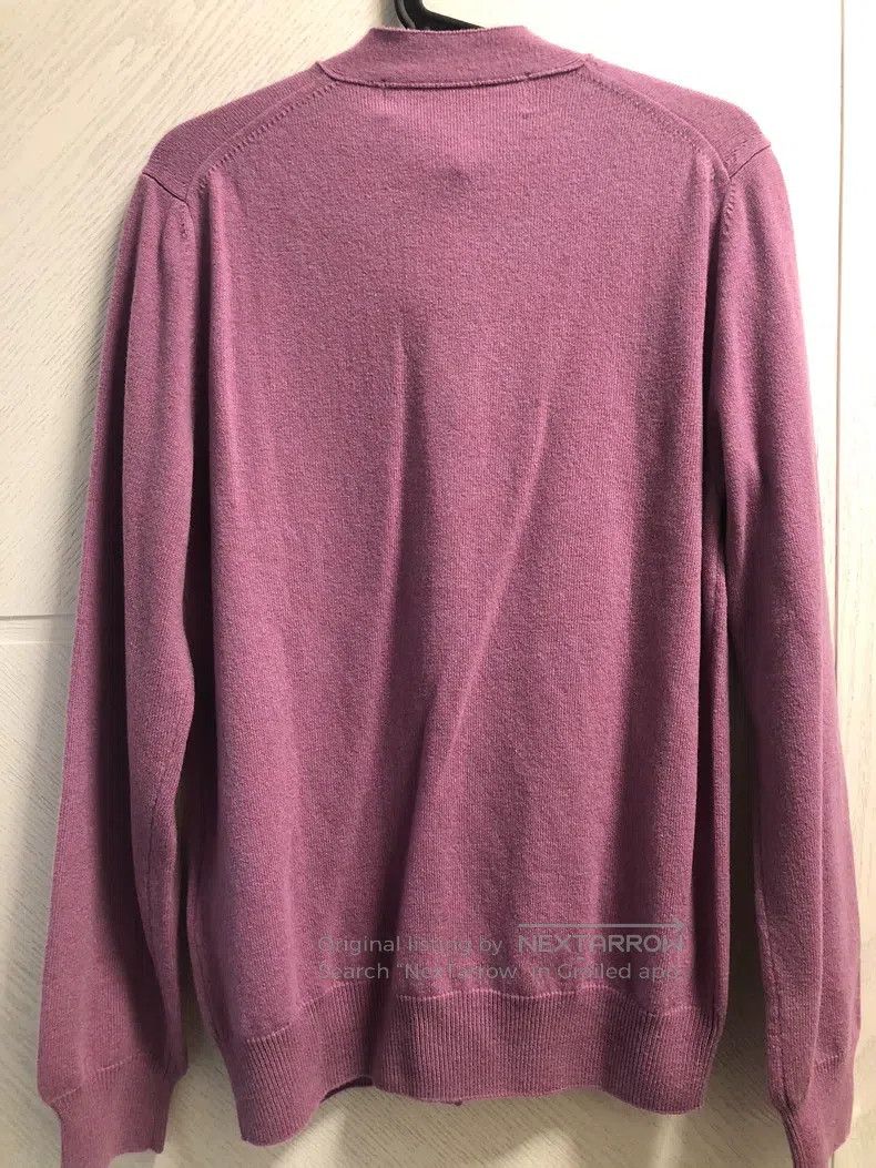 Comme des Garcons Comme Des Garcons V-neck Logo on Sleeve Cardigan Jacket Size M / US 6-8 / IT 42-44 - 8 Thumbnail