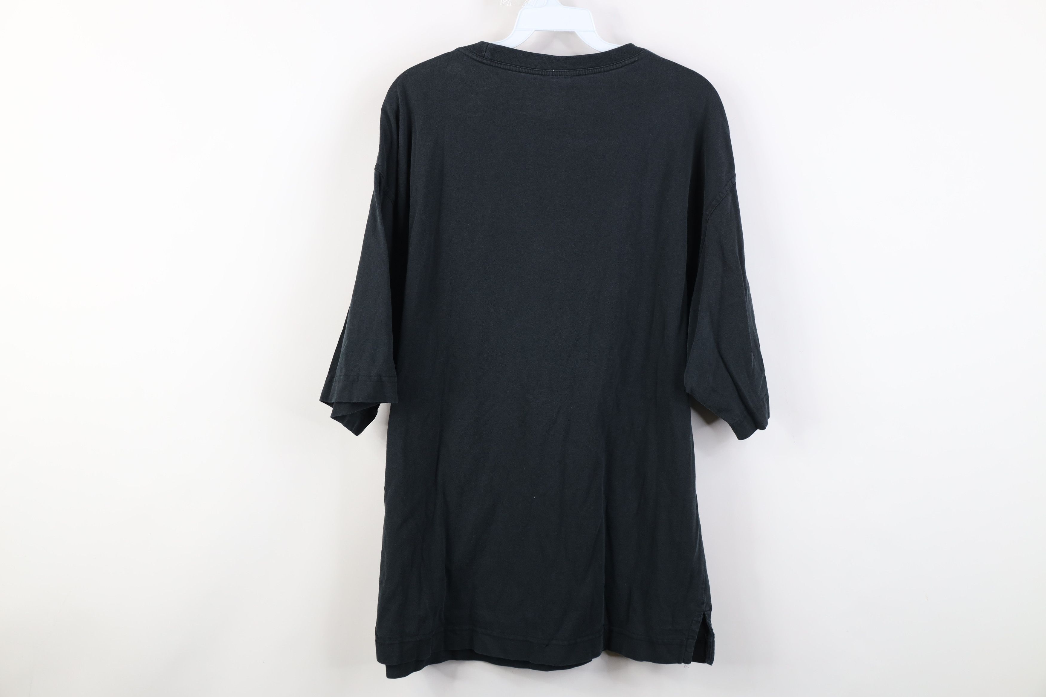 Levi's Vintage 90s Y2K Levis Spell Out Baggy Fit T-Shirt Black Size US L / EU 52-54 / 3 - 13 Thumbnail