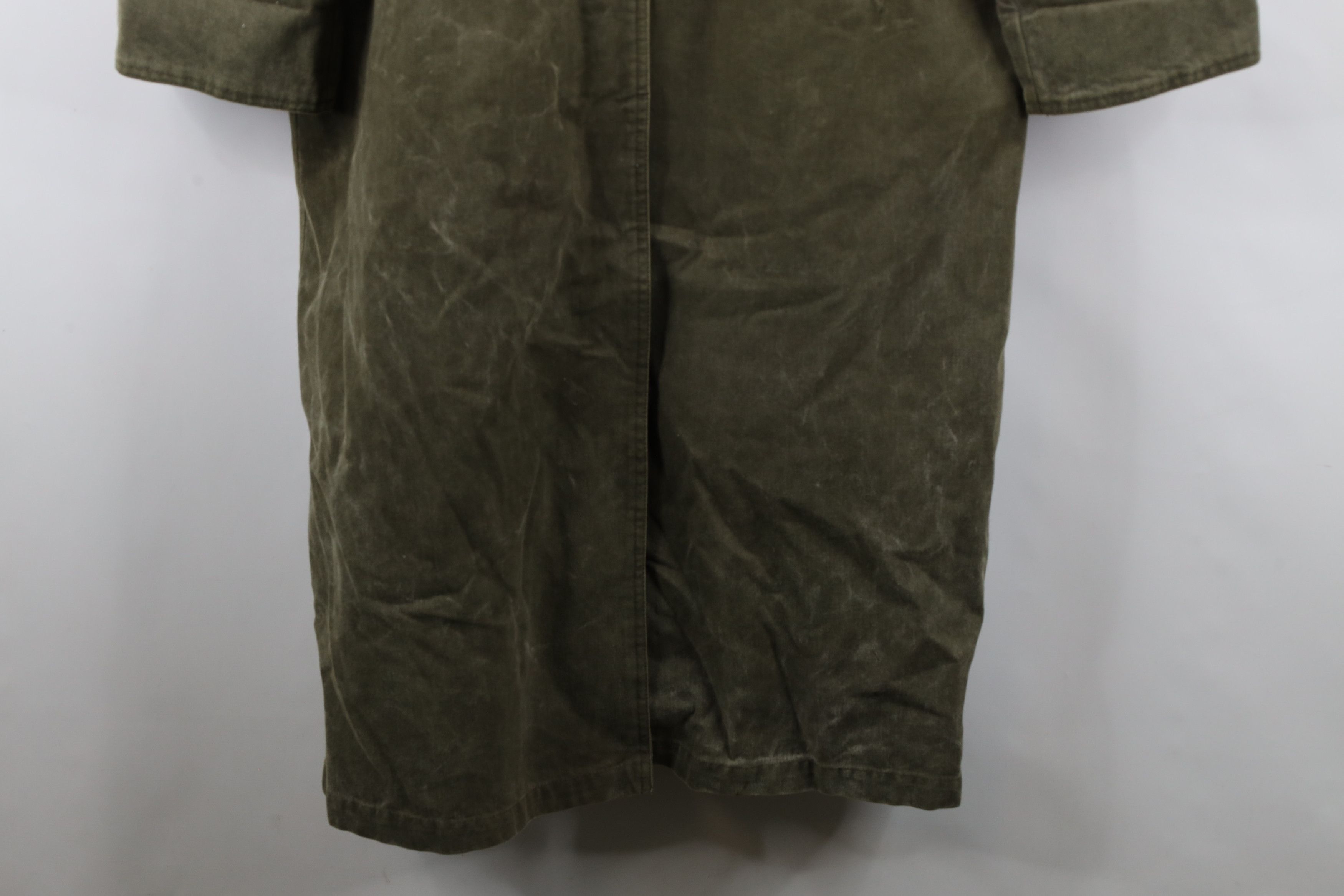Vintage Vintage 90s Streetwear Leather Collar Flannel Lined Jacket Size S / US 4 / IT 40 - 4 Thumbnail